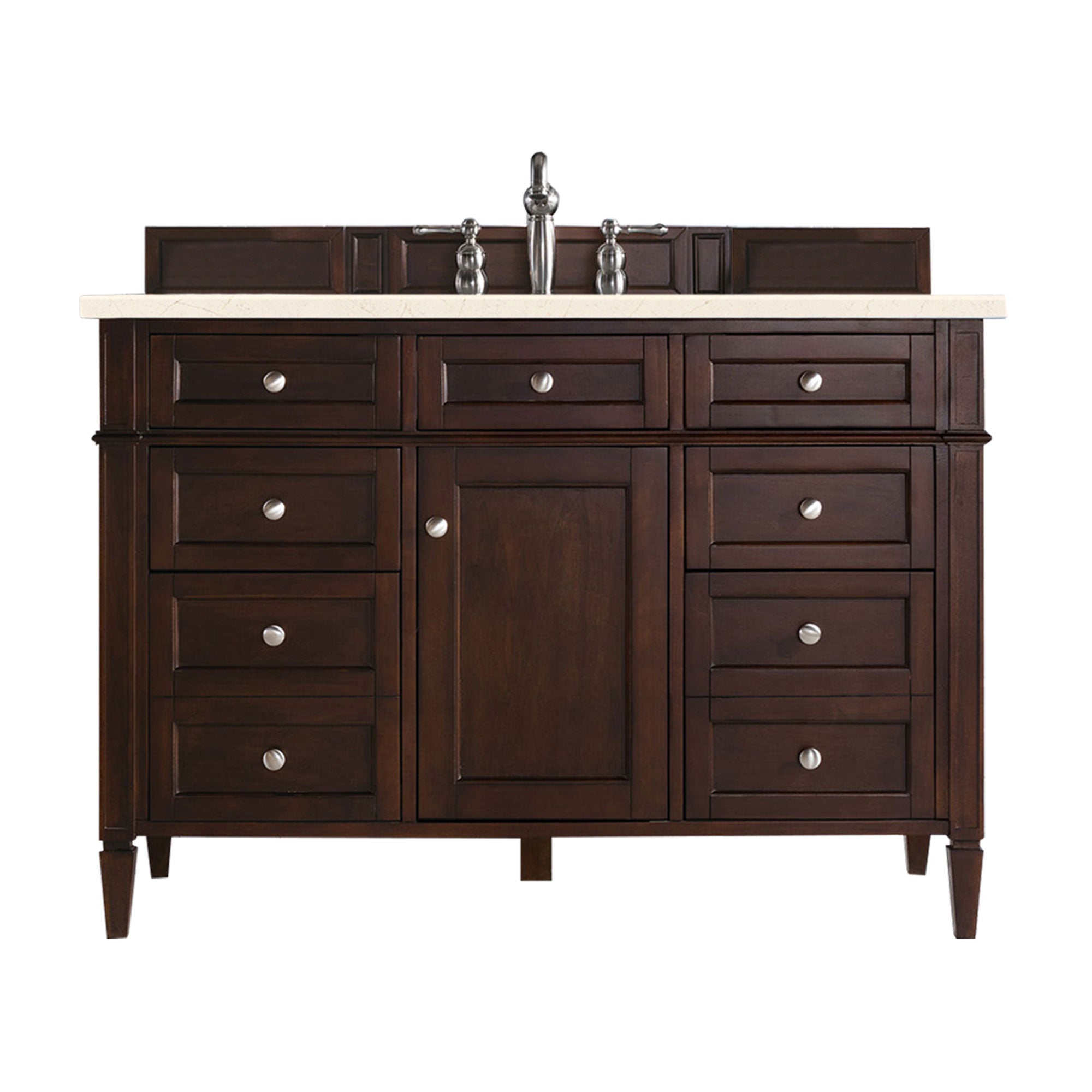 James Martin Vanities Brittany 48" Single Vanity - Burnished Mahogany