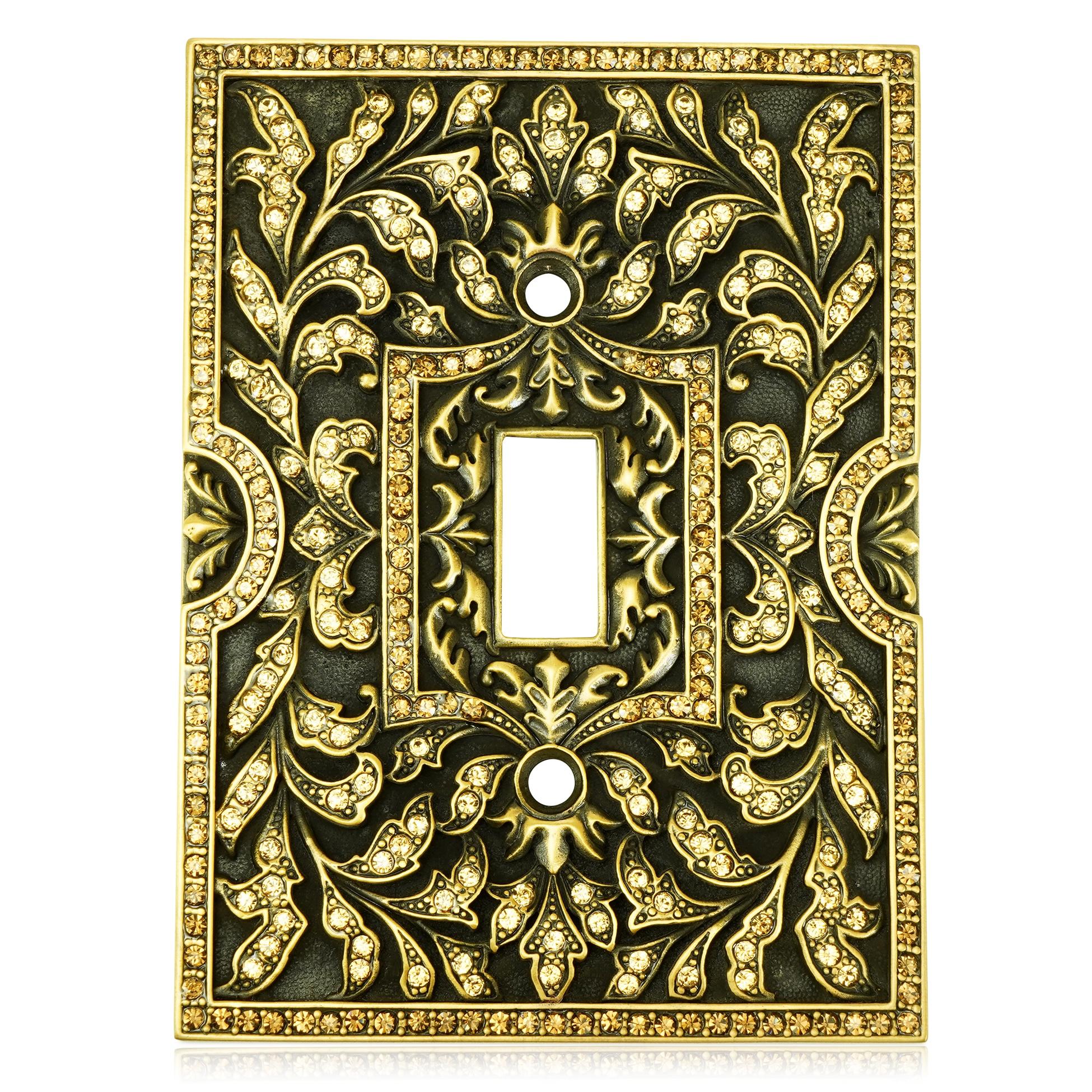 museum gold cover plate