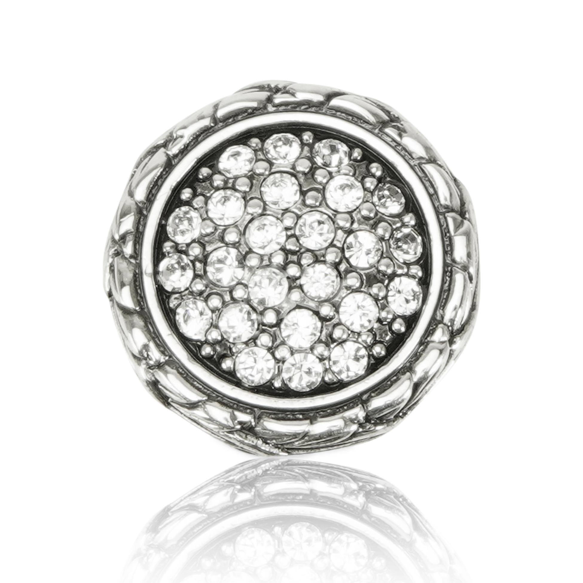 burnish silver knob
