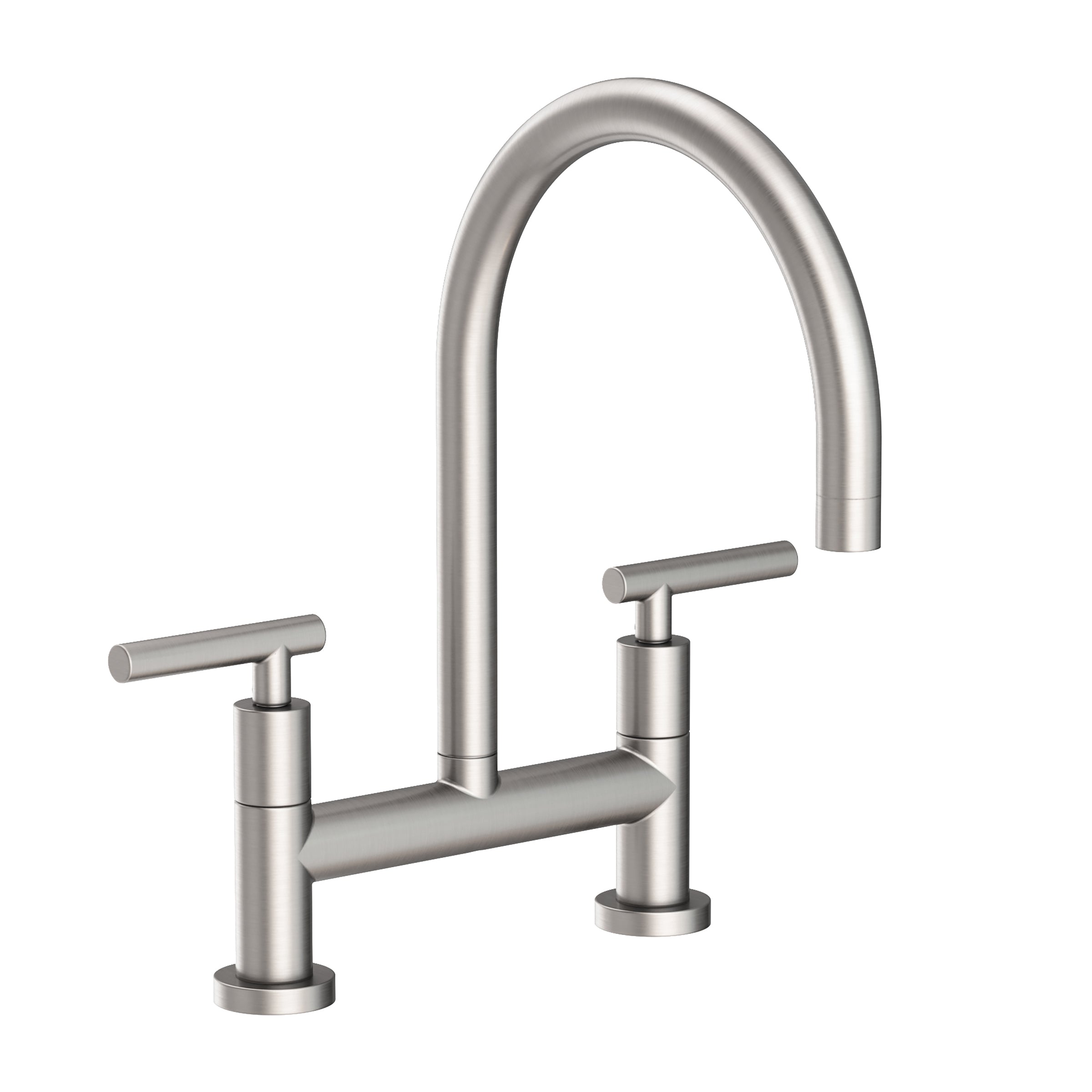 Newport Brass East Linear Kitchen Bridge Faucet