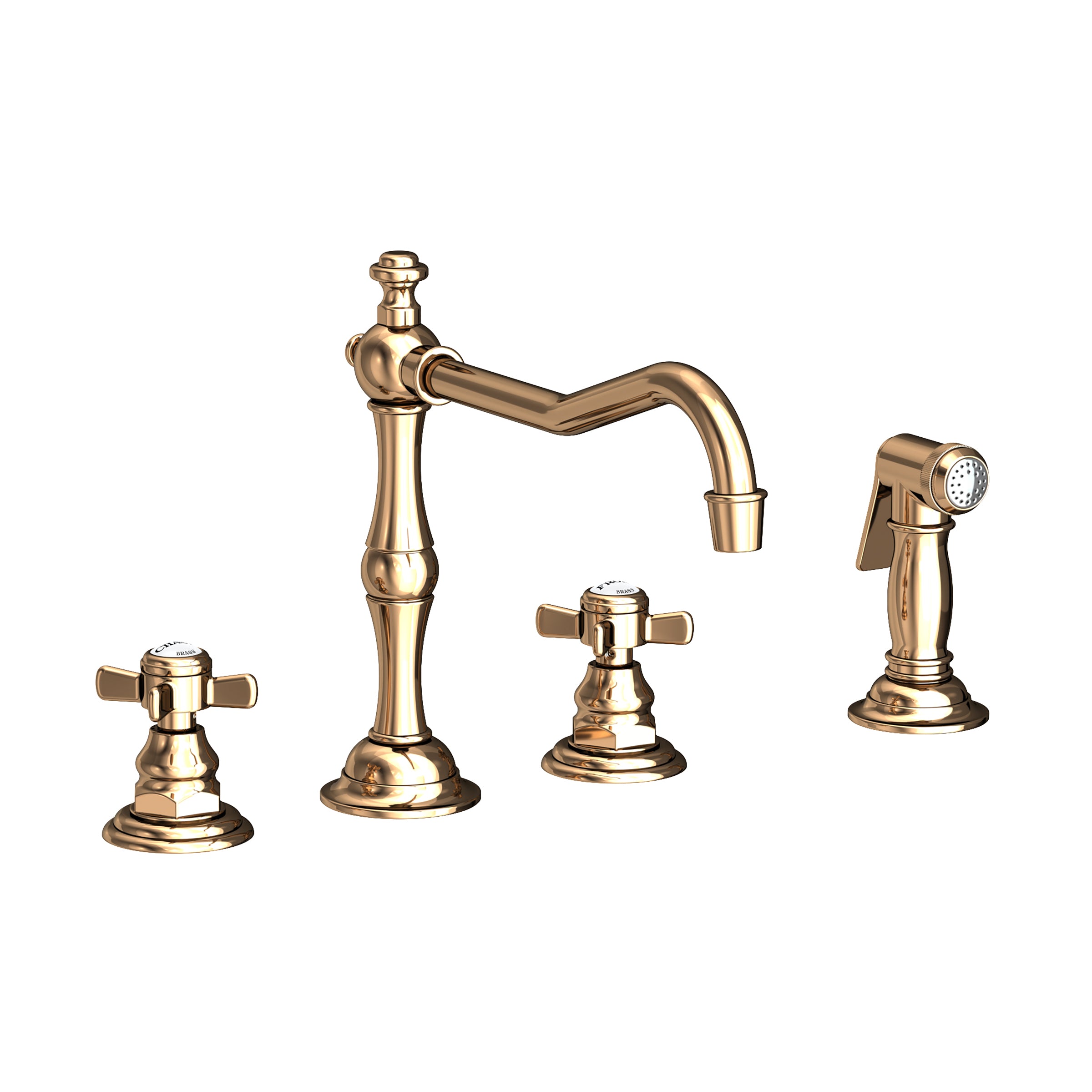 Newport Brass Fairfield Kitchen Faucet with Side Spray
