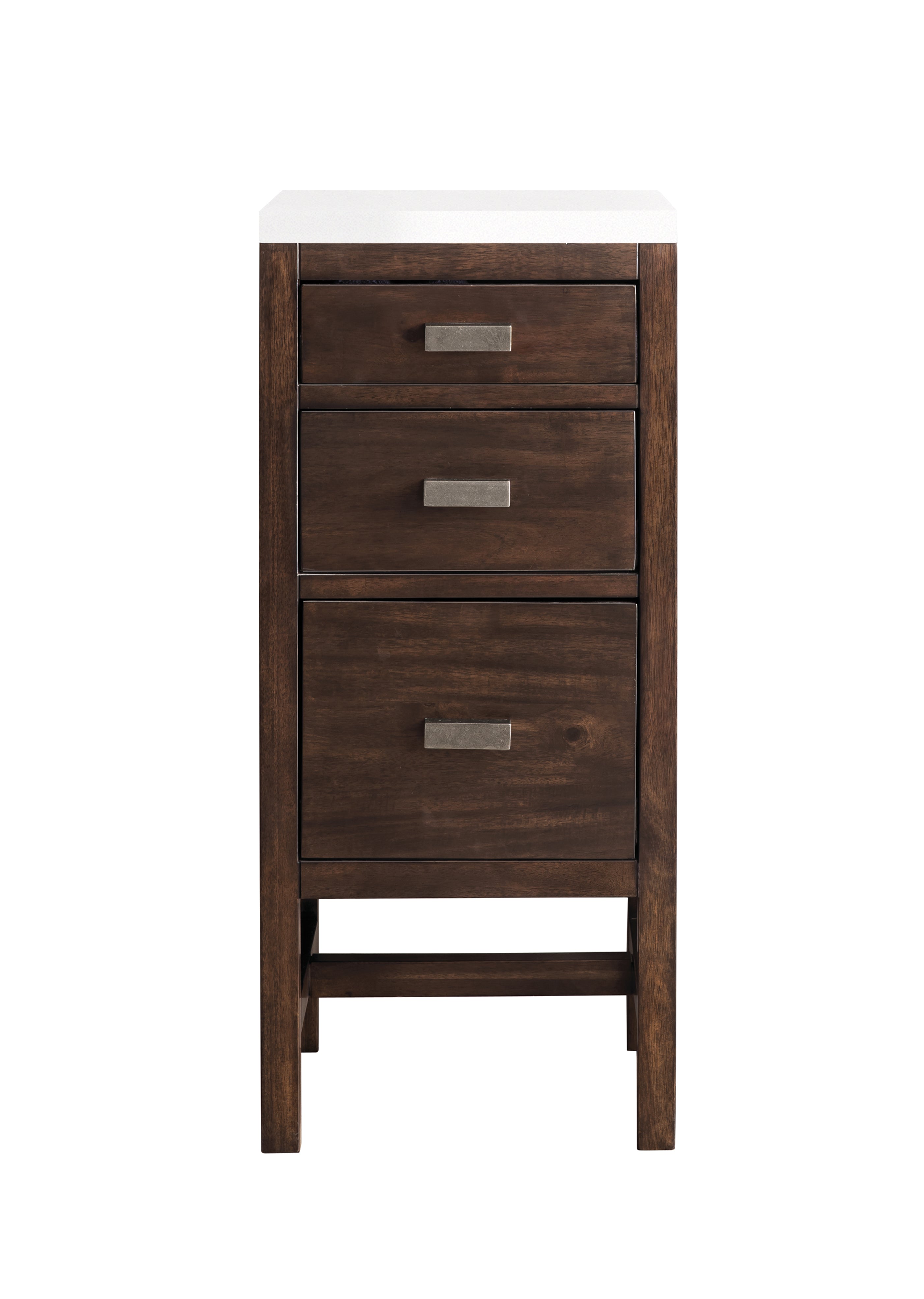 James Martin Vanities Addison 15" Base Cabinet - Mid-Century Acacia