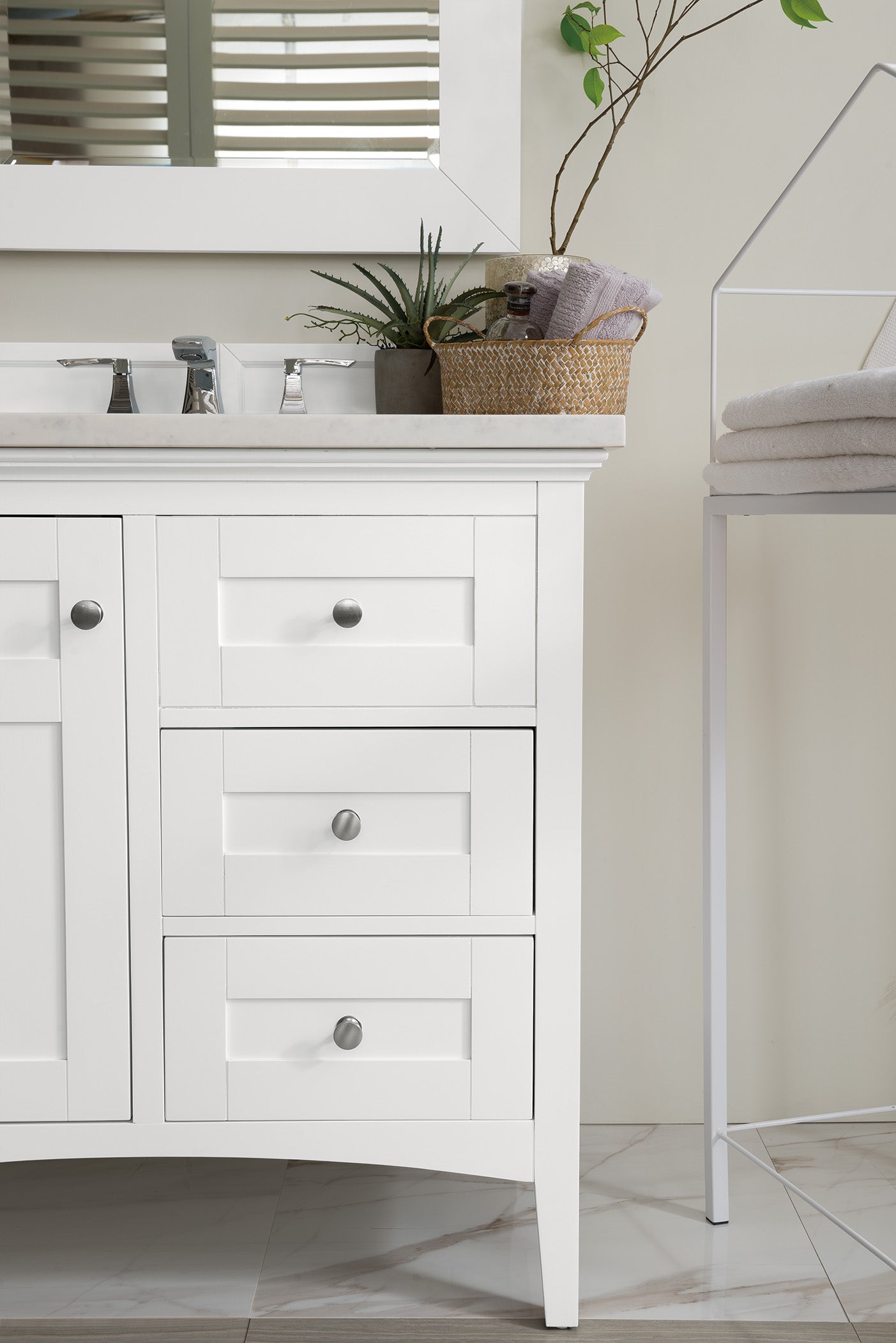arctic fall solid surface top vanity