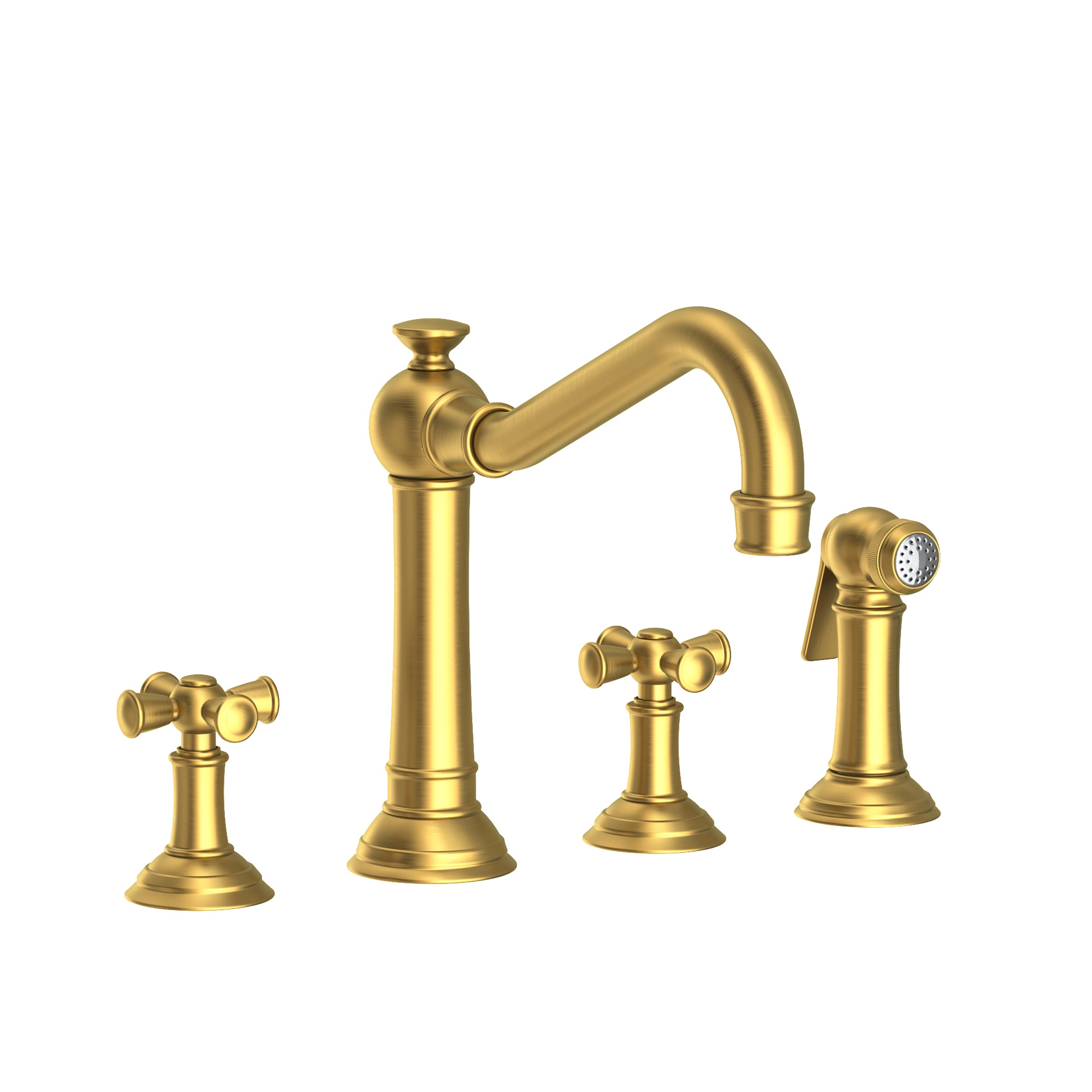 Newport Brass Jacobean Kitchen Faucet with Side Spray