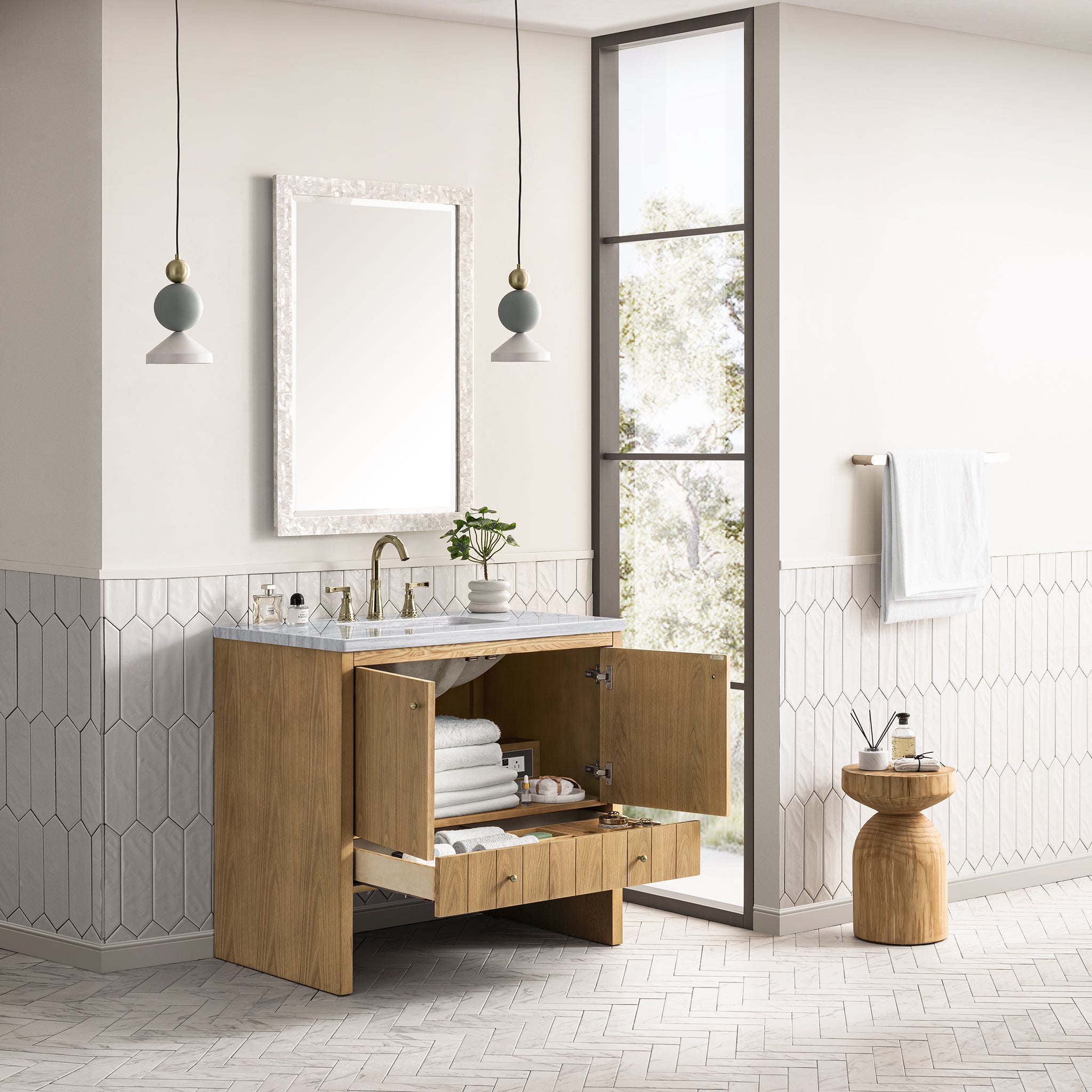 arctic fall top vanity