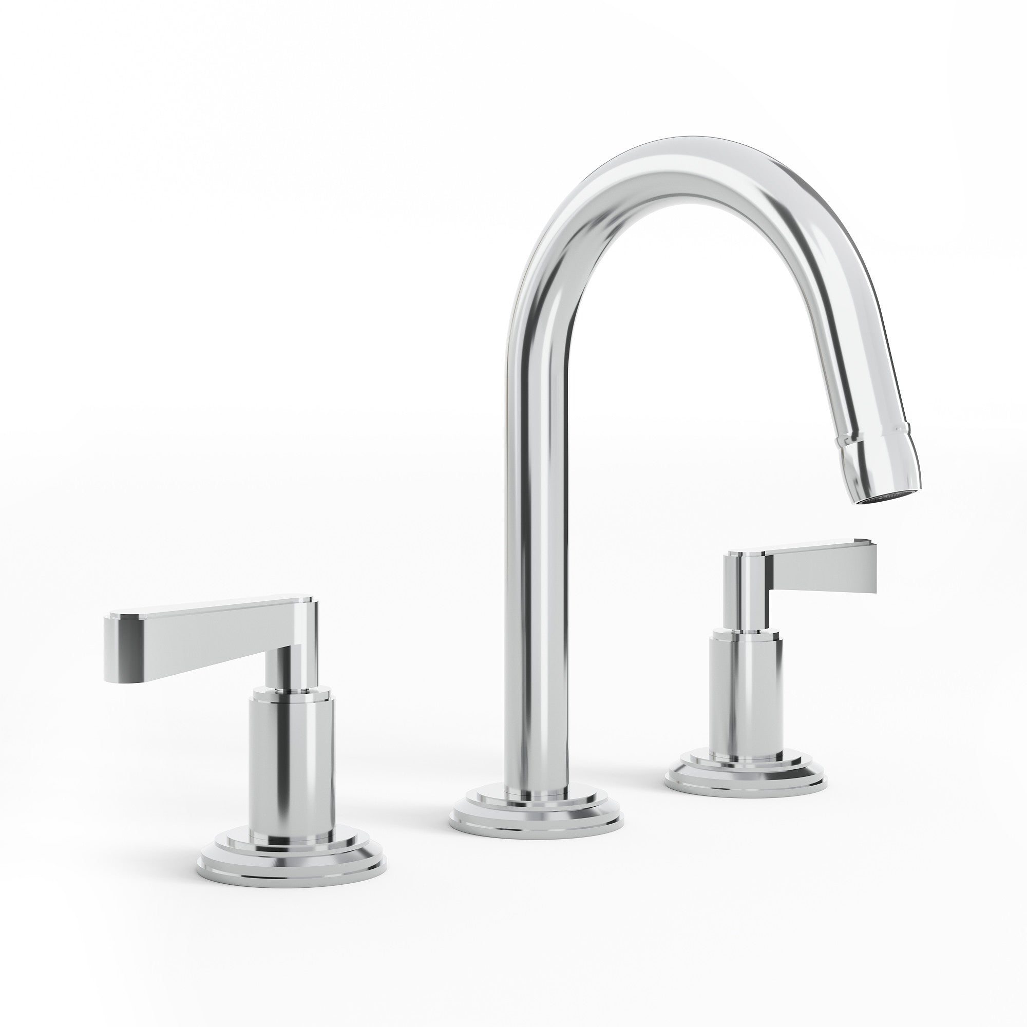 polished chrome faucet
