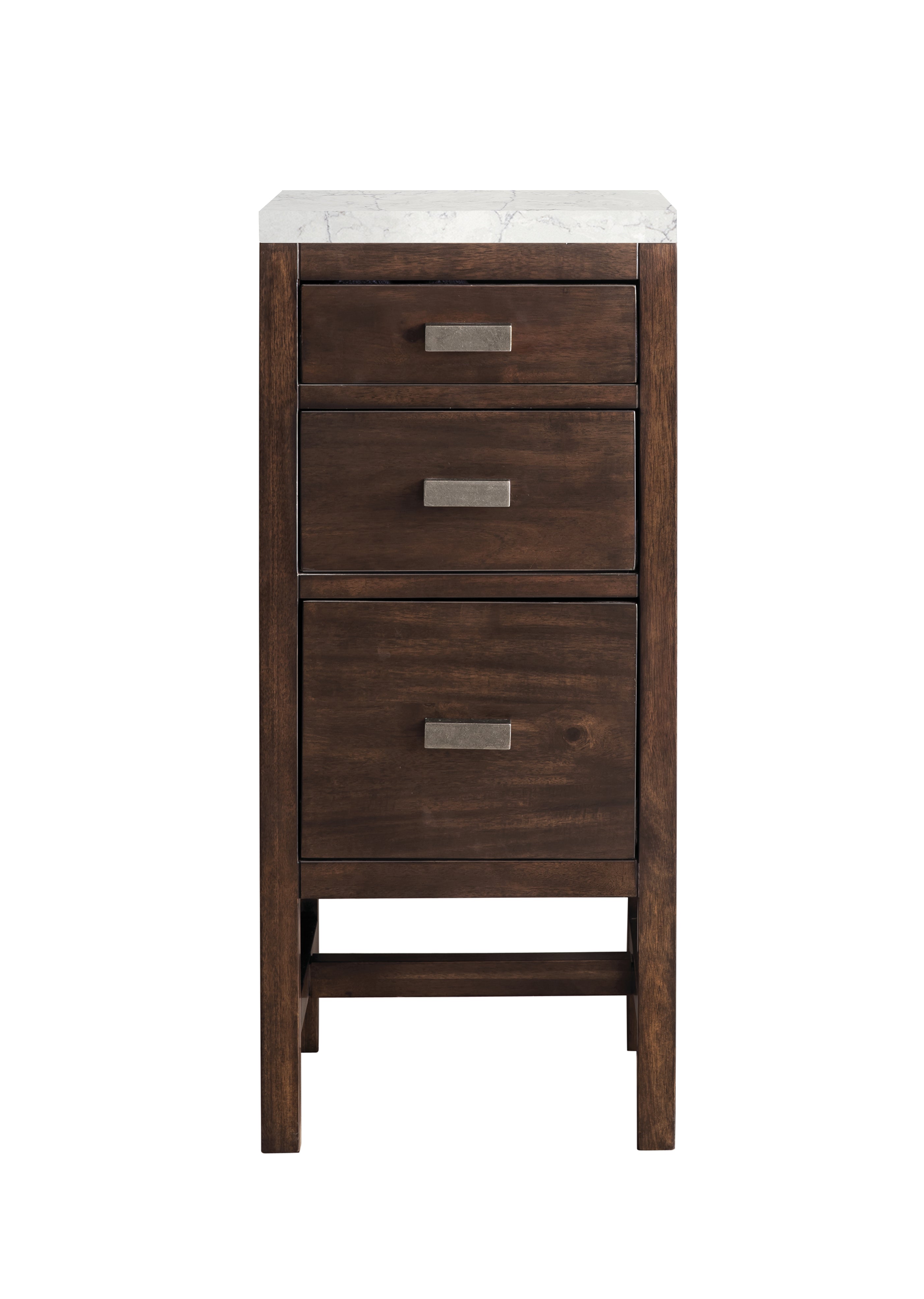 James Martin Vanities Addison 15" Base Cabinet - Mid-Century Acacia