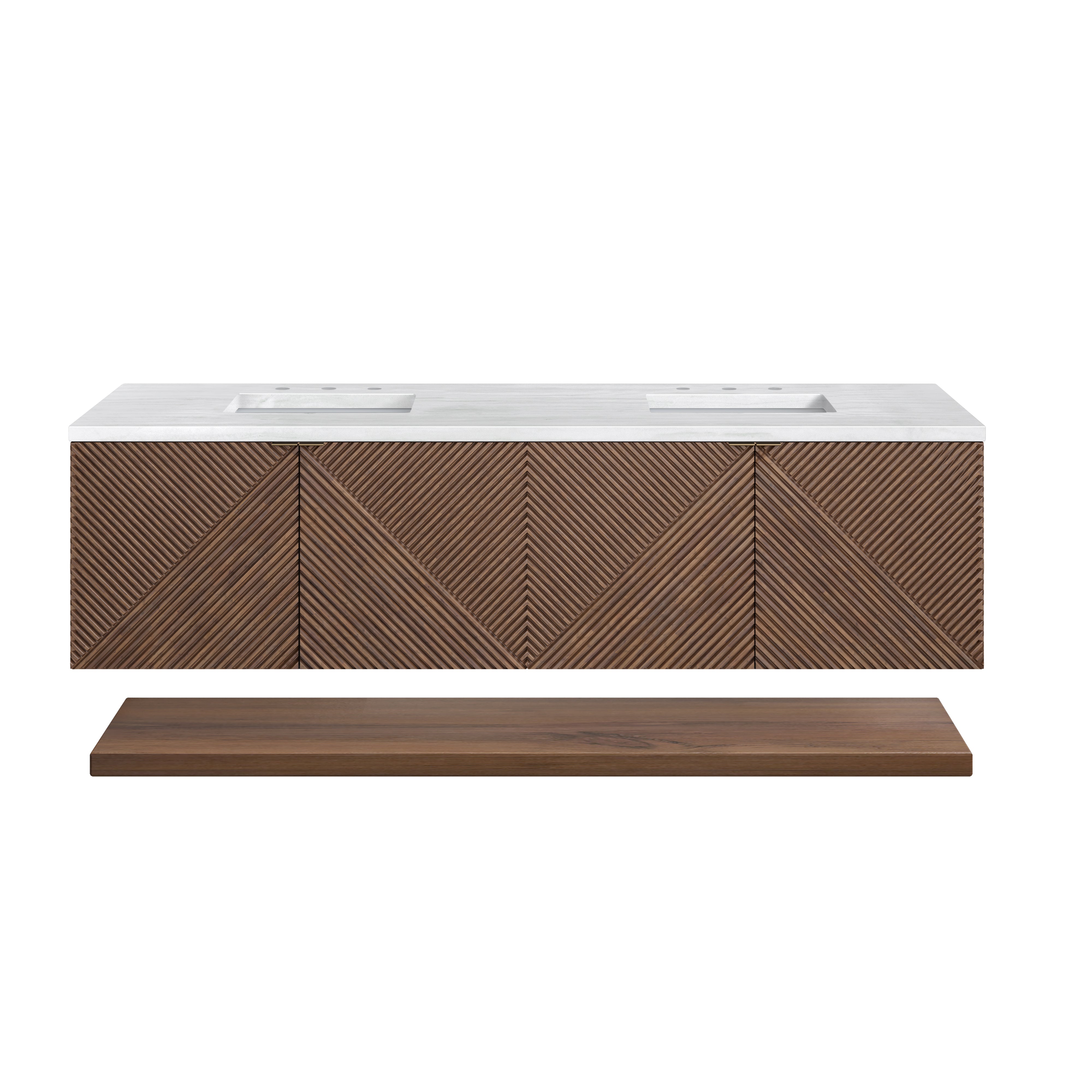 arctic fall top vanity