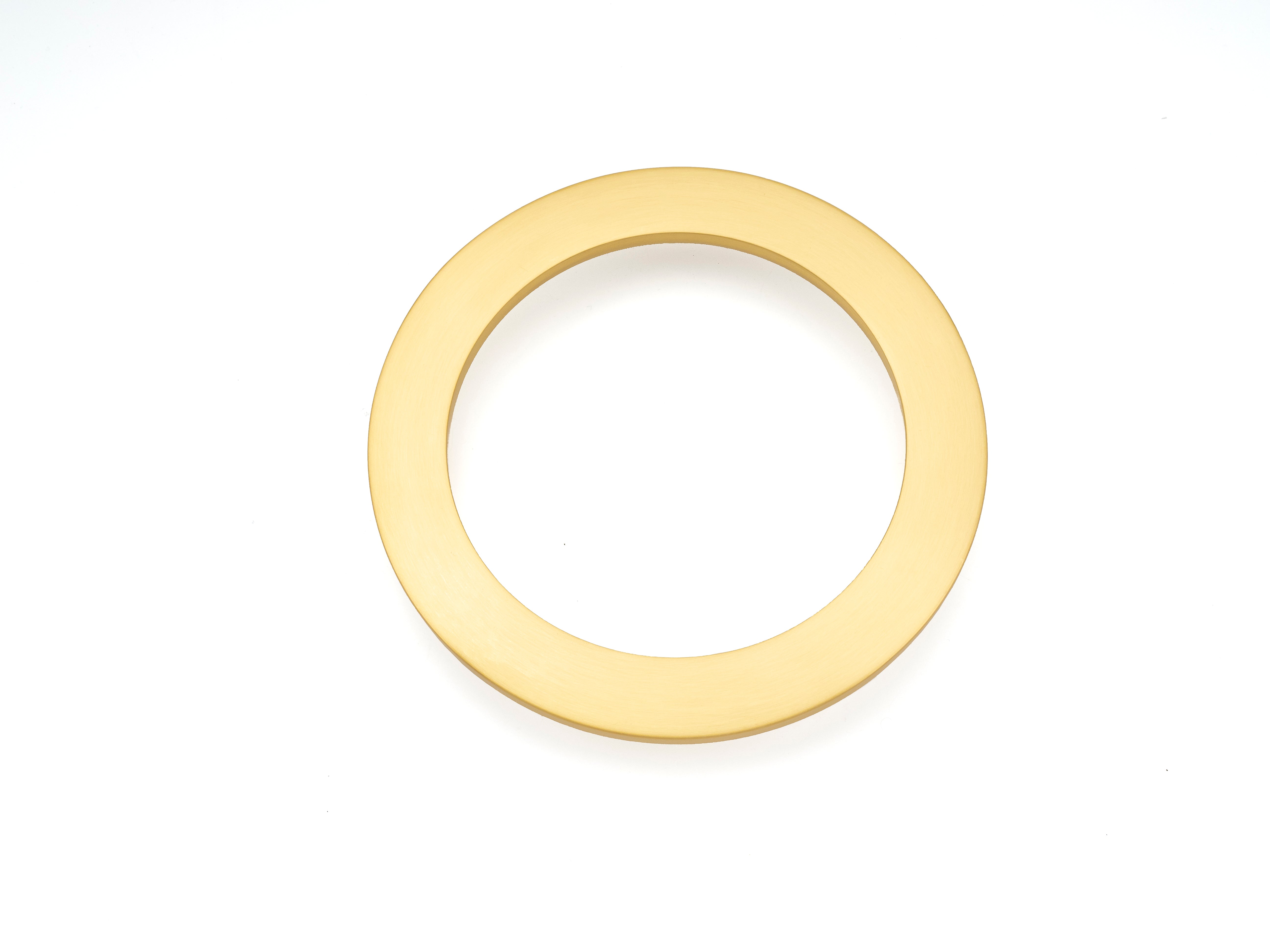 satin brass pull