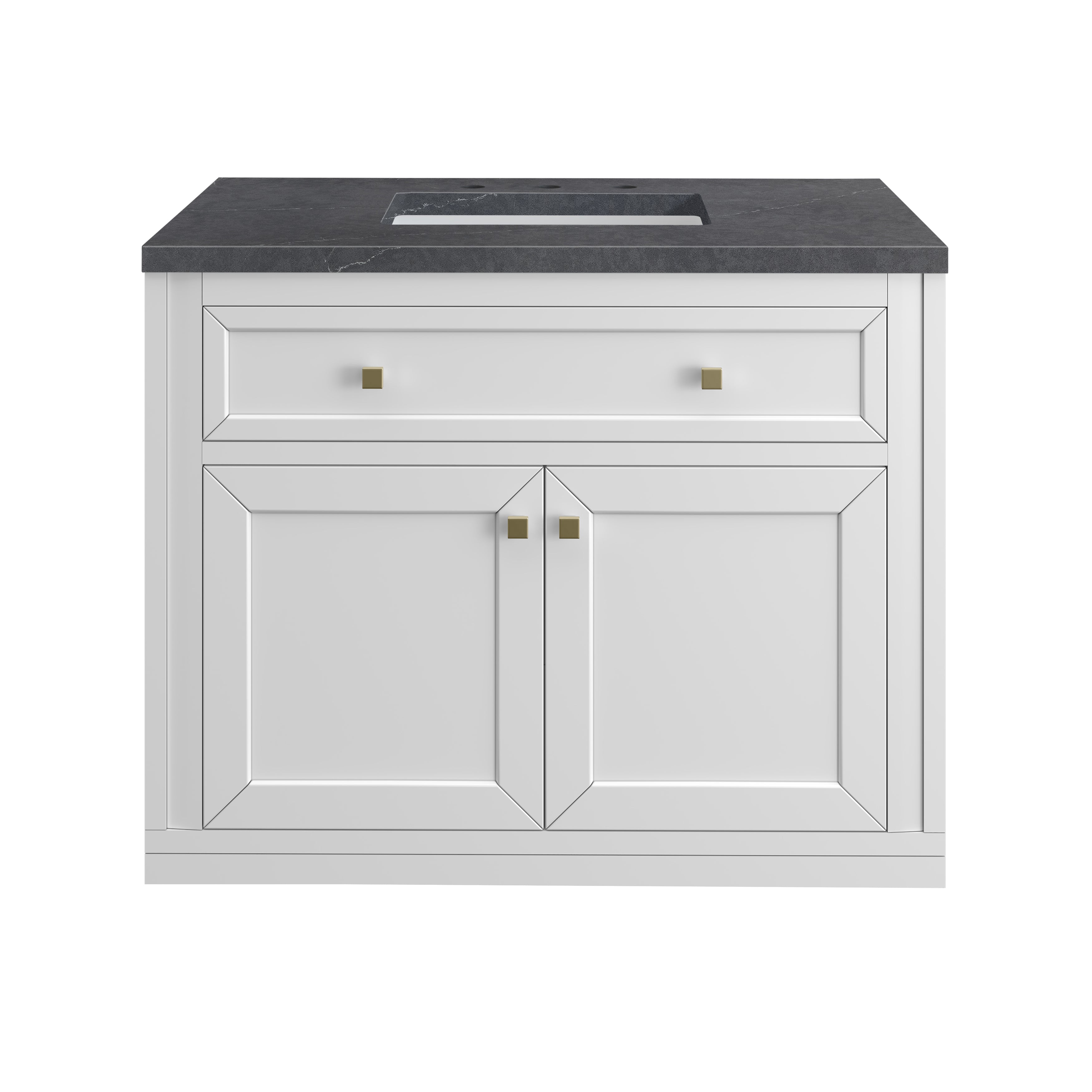 James Martin Vanities Chicago 36" Single Vanity - Glossy White