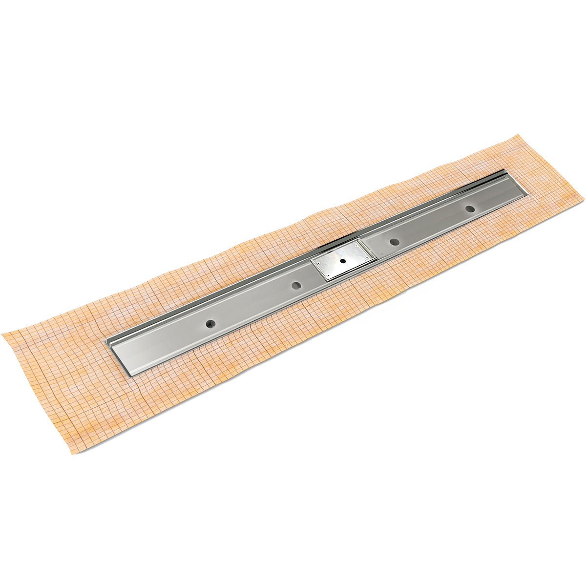 polished stainless drain kit