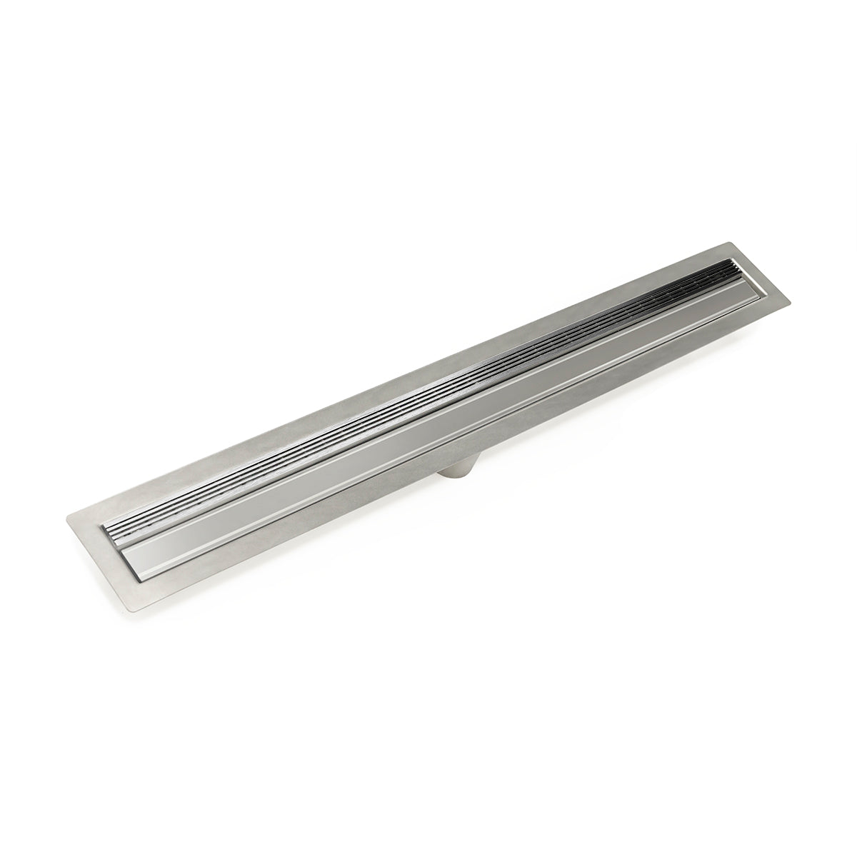 polished stainless drain kit