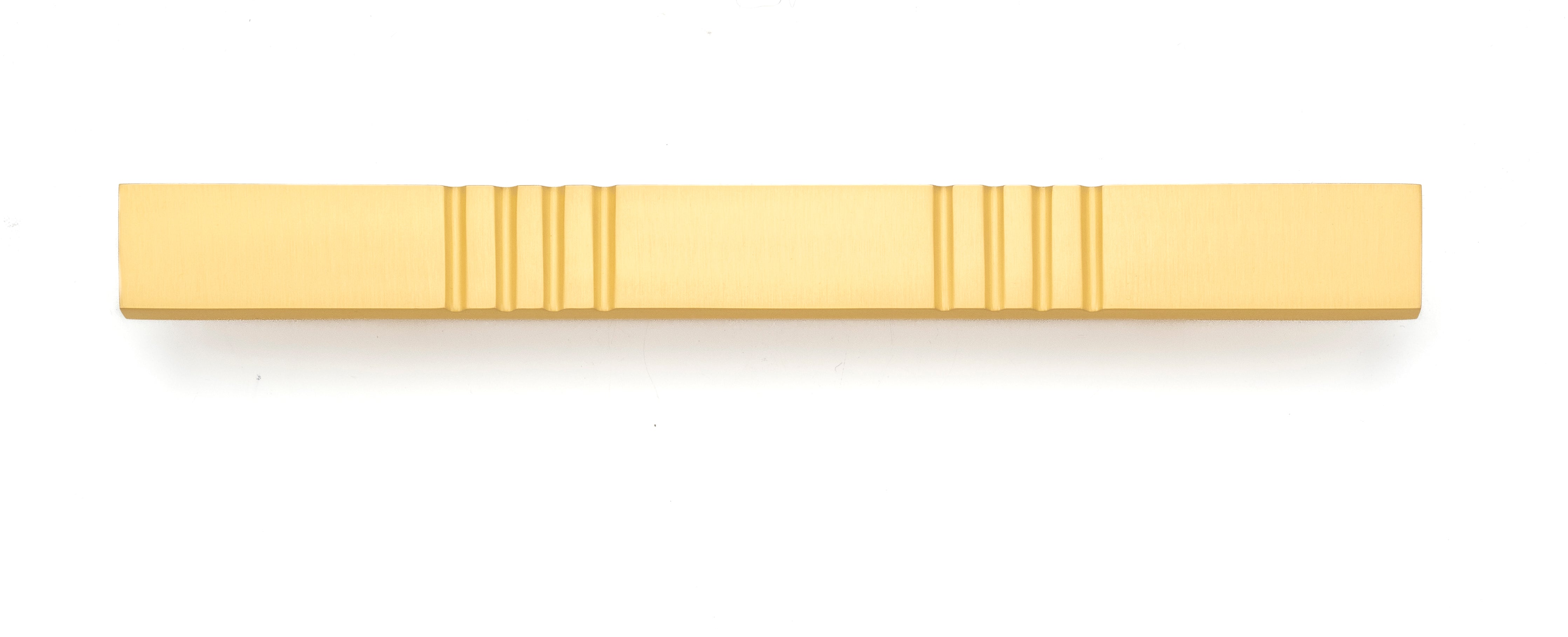 satin brass pull
