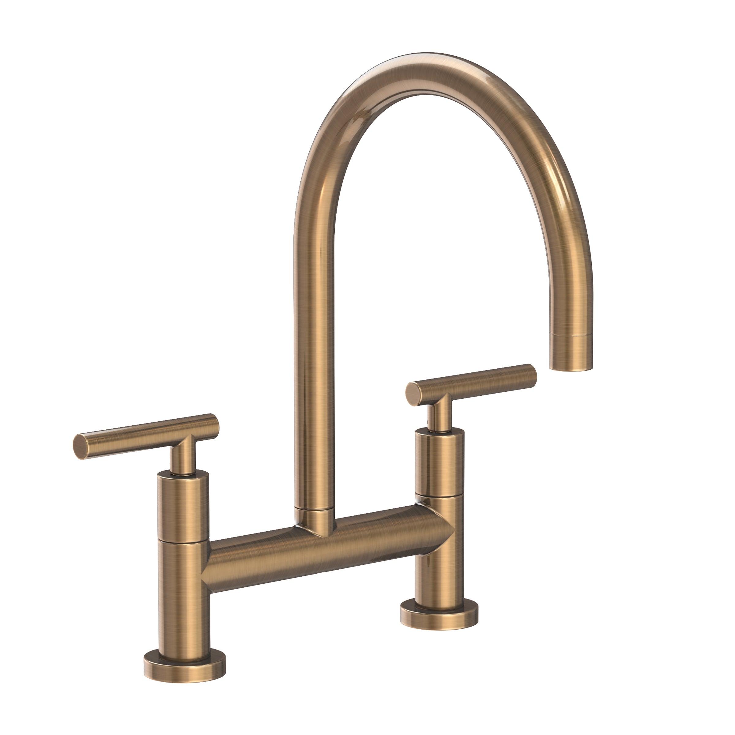 Newport Brass East Linear Kitchen Bridge Faucet