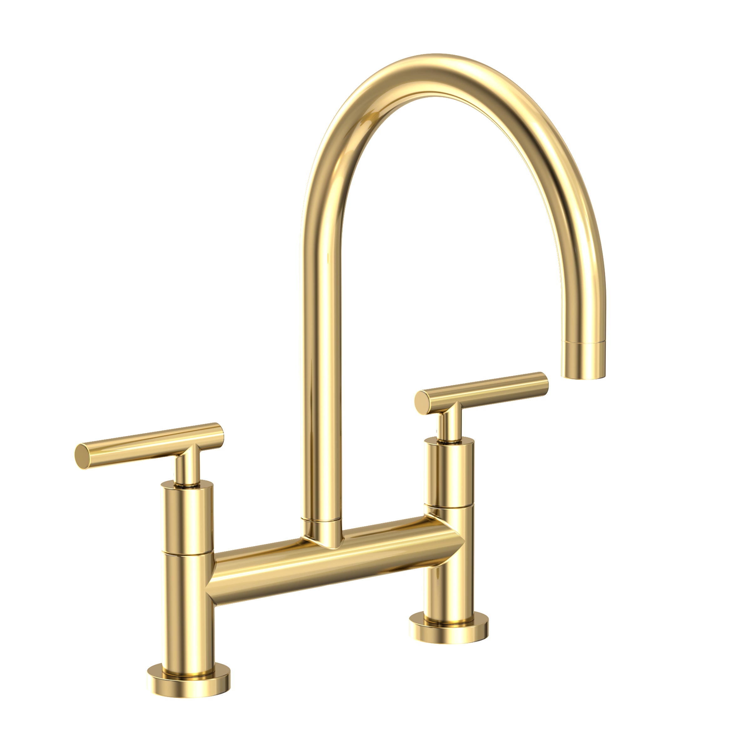 Newport Brass East Linear Kitchen Bridge Faucet