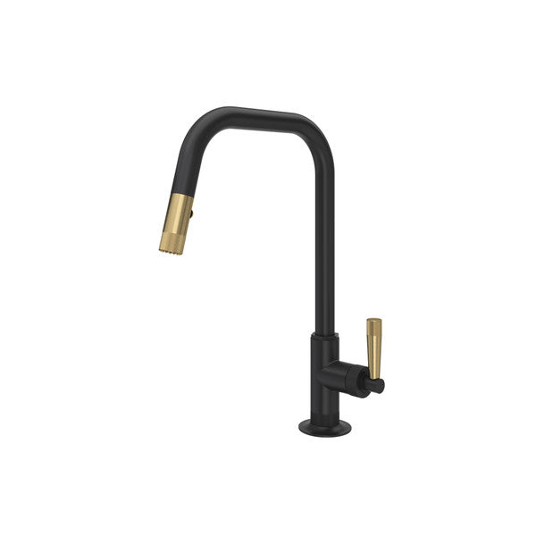 Rohl Graceline Pull-Down Kitchen Faucet with U-Spout