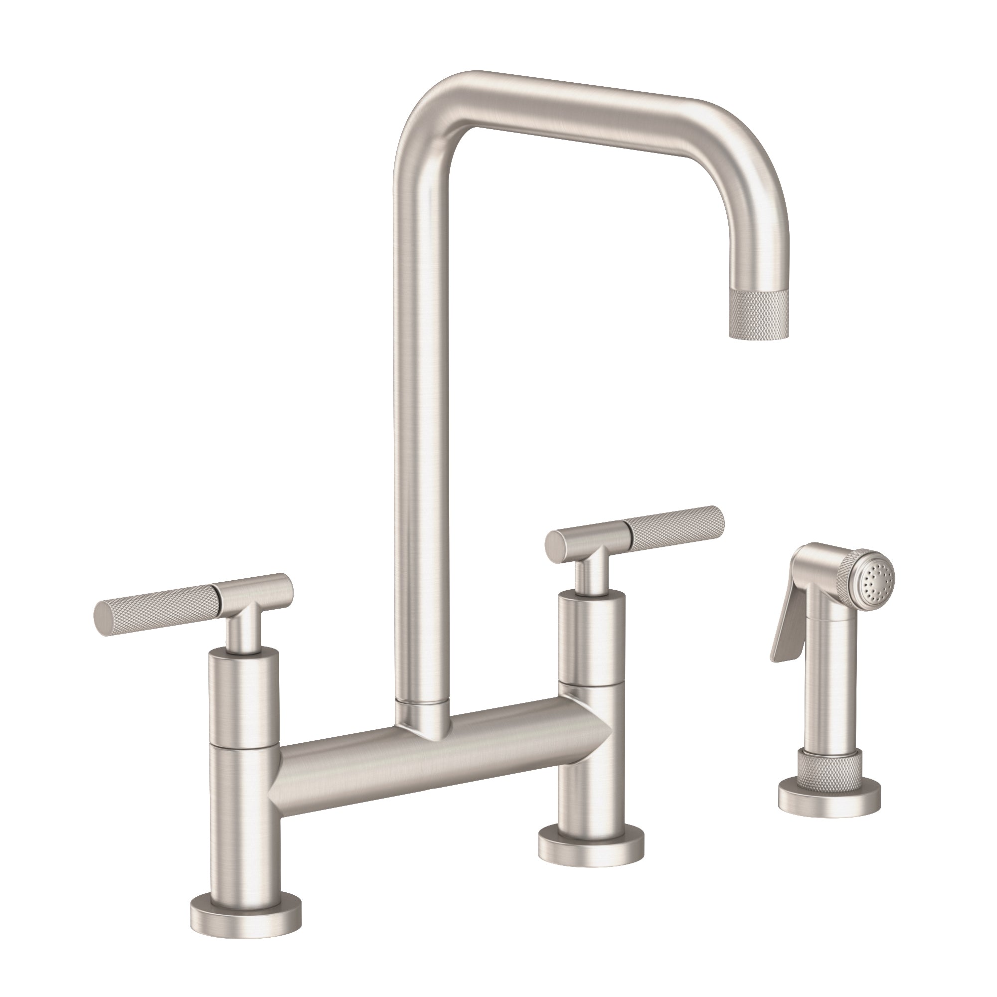 Newport Brass Muncy Kitchen Bridge Faucet with Side Spray