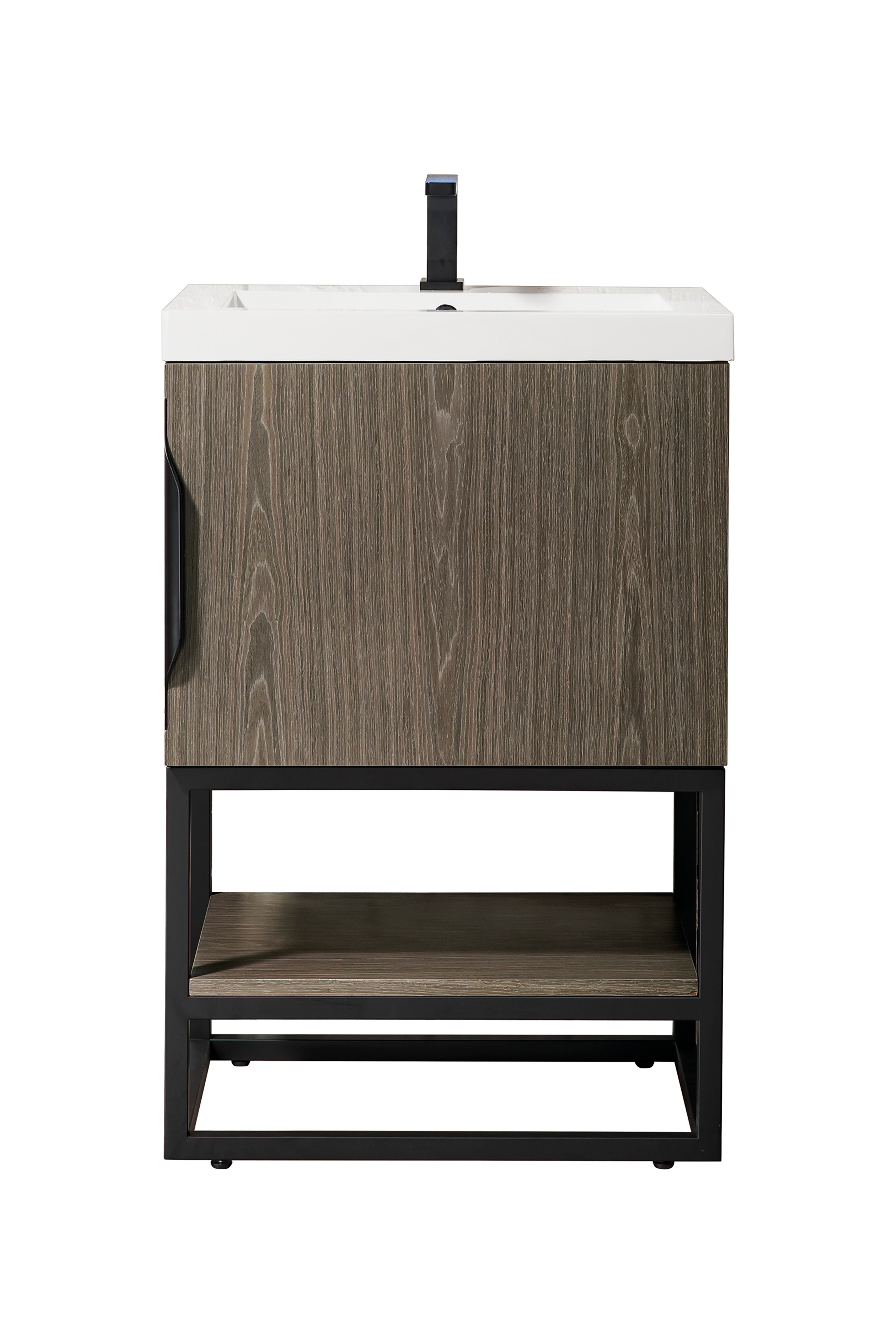 ash gray vanity