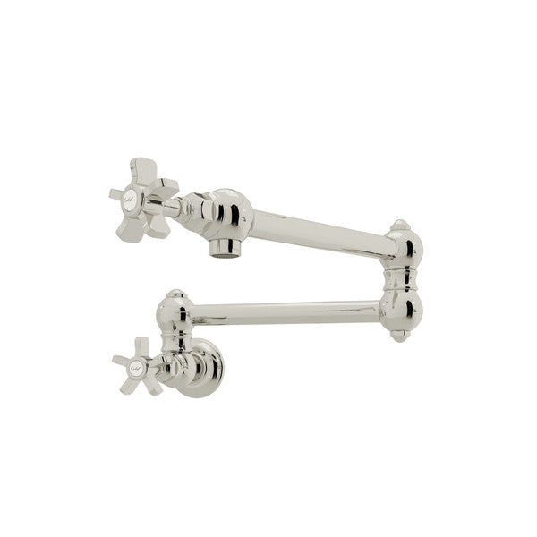 polished nickel pot filler