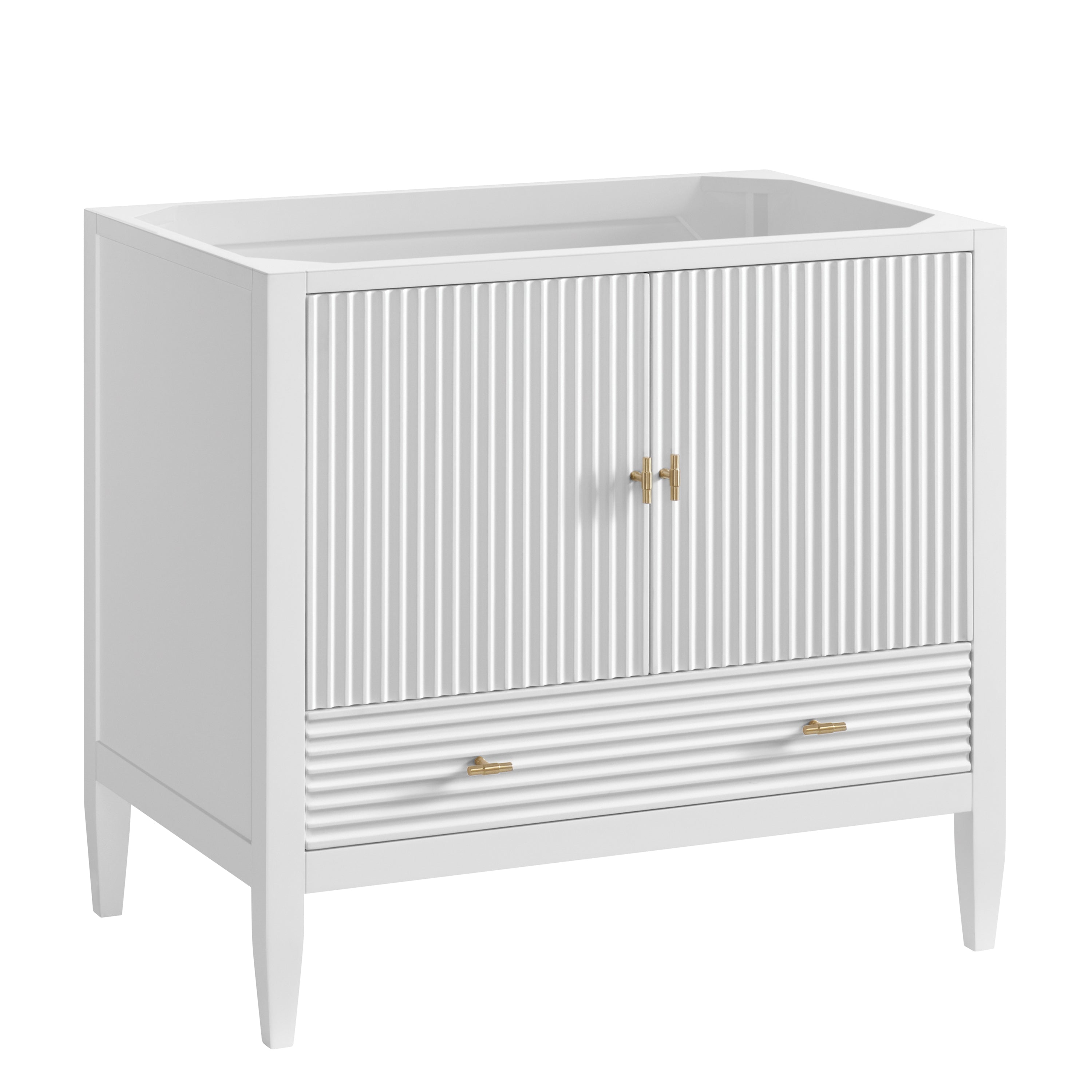 James Martin Vanities Myrrin 36" Vanity - Bright White