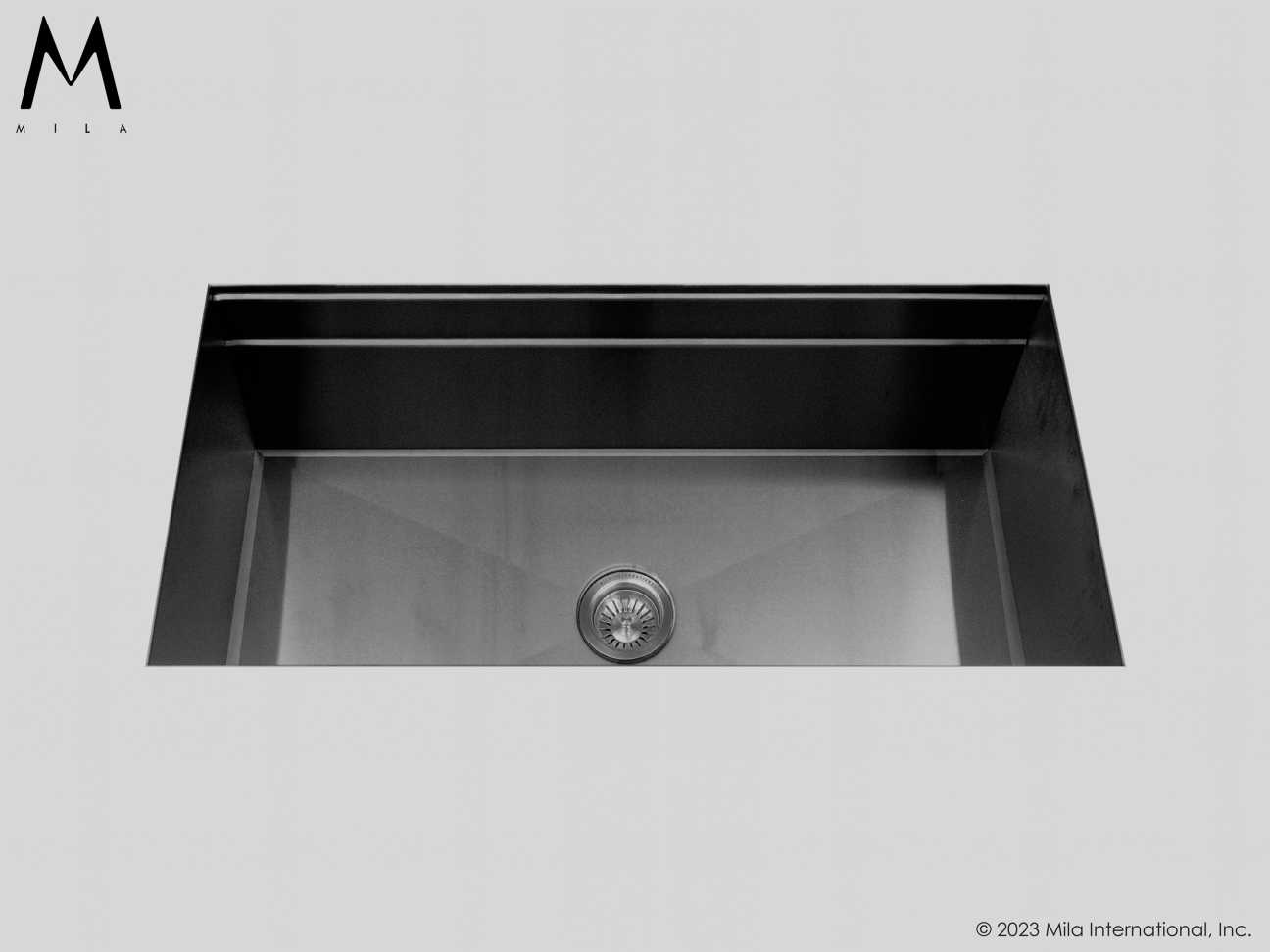 MILA WORKSTATION Single Bowl Under-Mount 33 x 18.5 Kitchen Sink