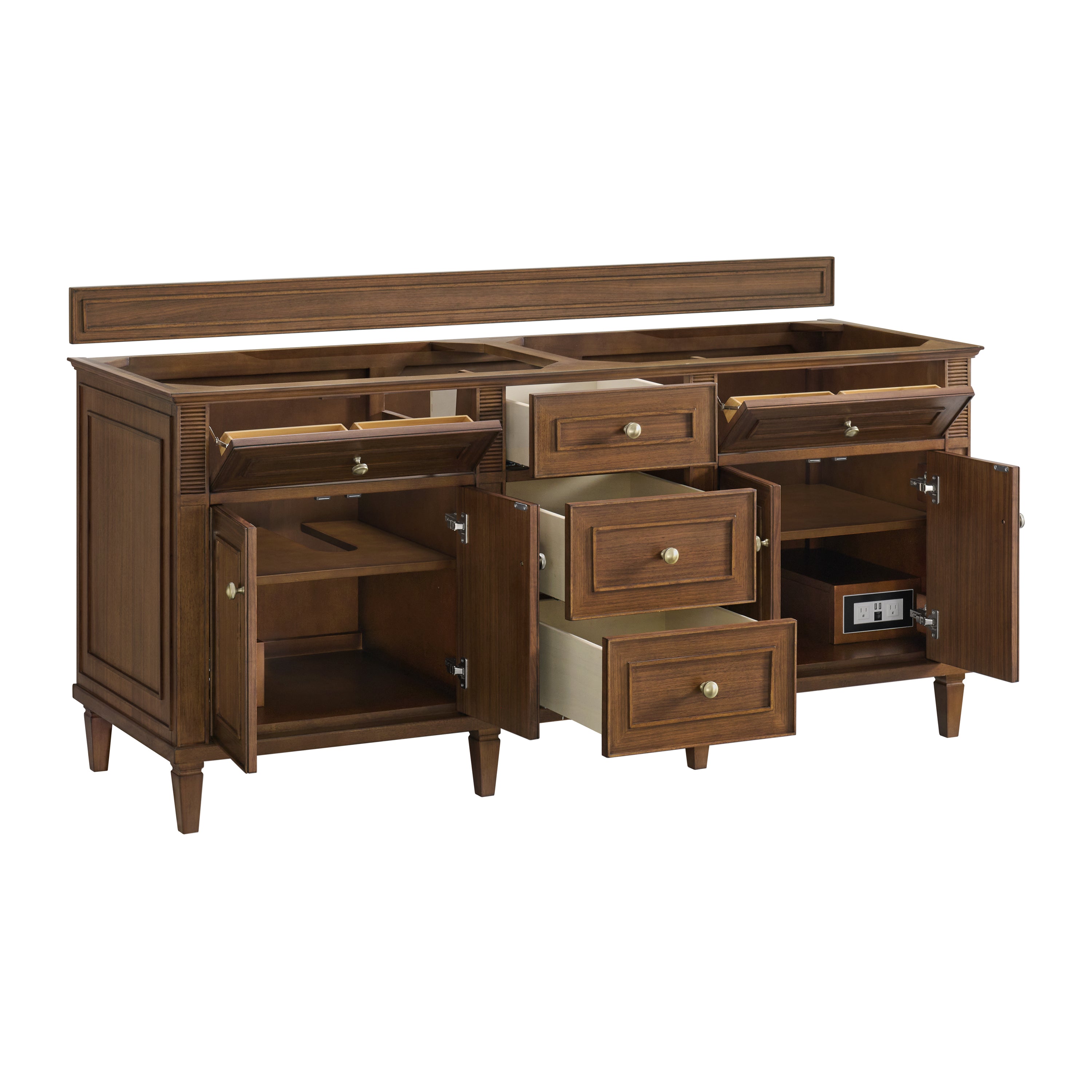 arctic fall solid surface top vanity