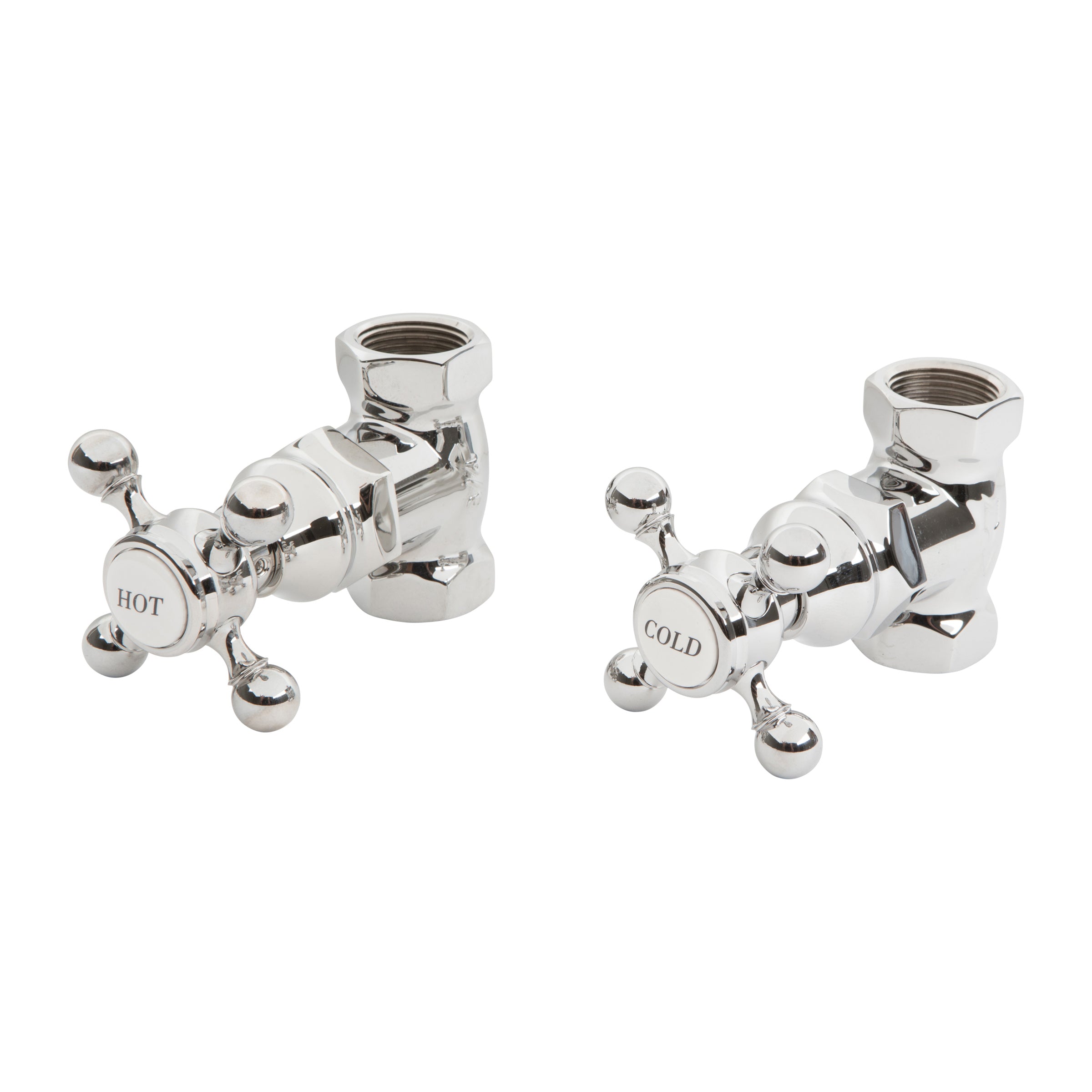 Polished Chrome valves