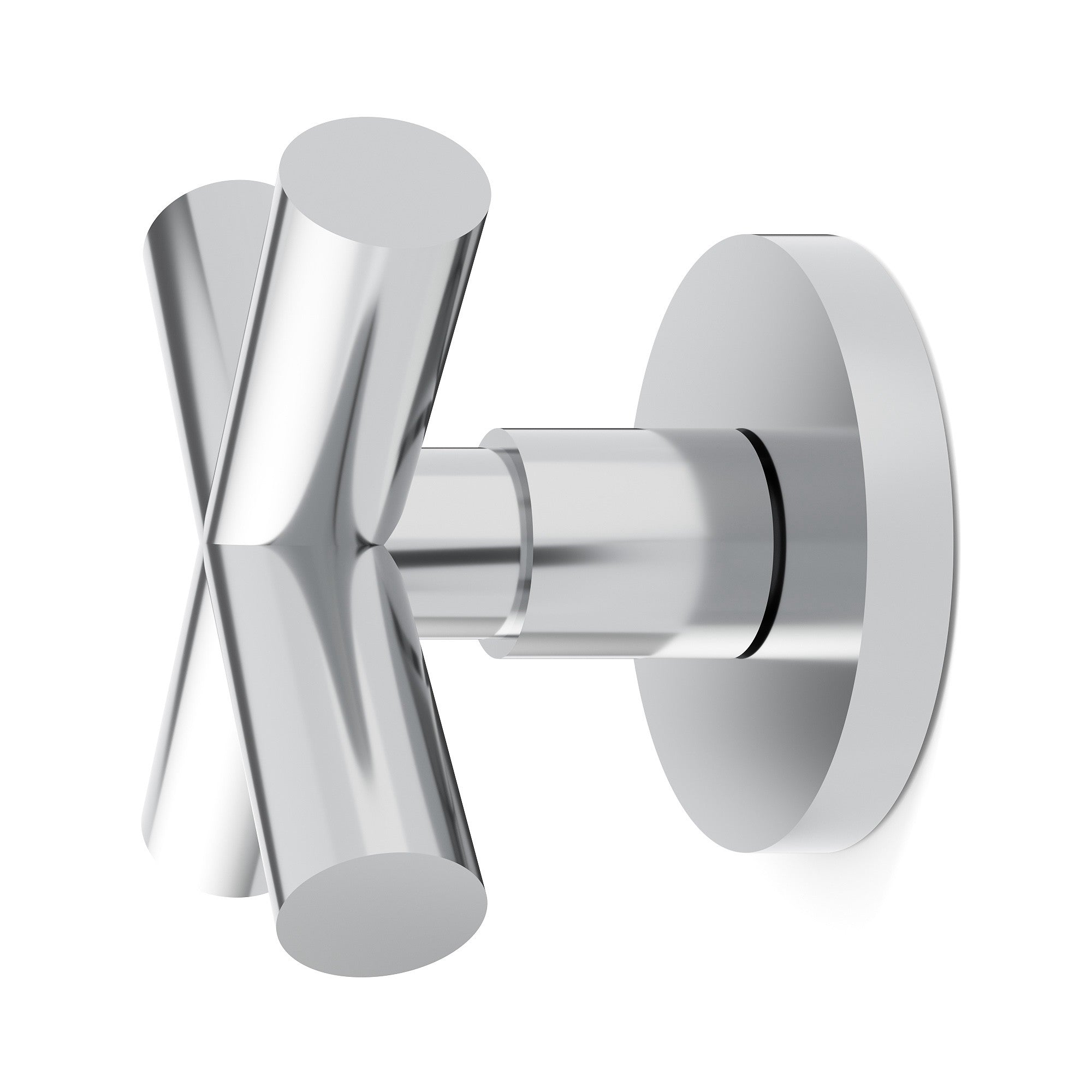 polished chrome trim