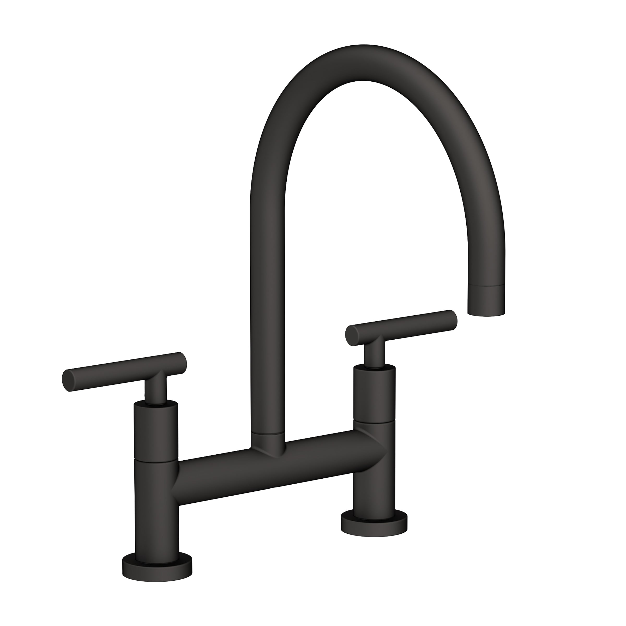Newport Brass East Linear Kitchen Bridge Faucet