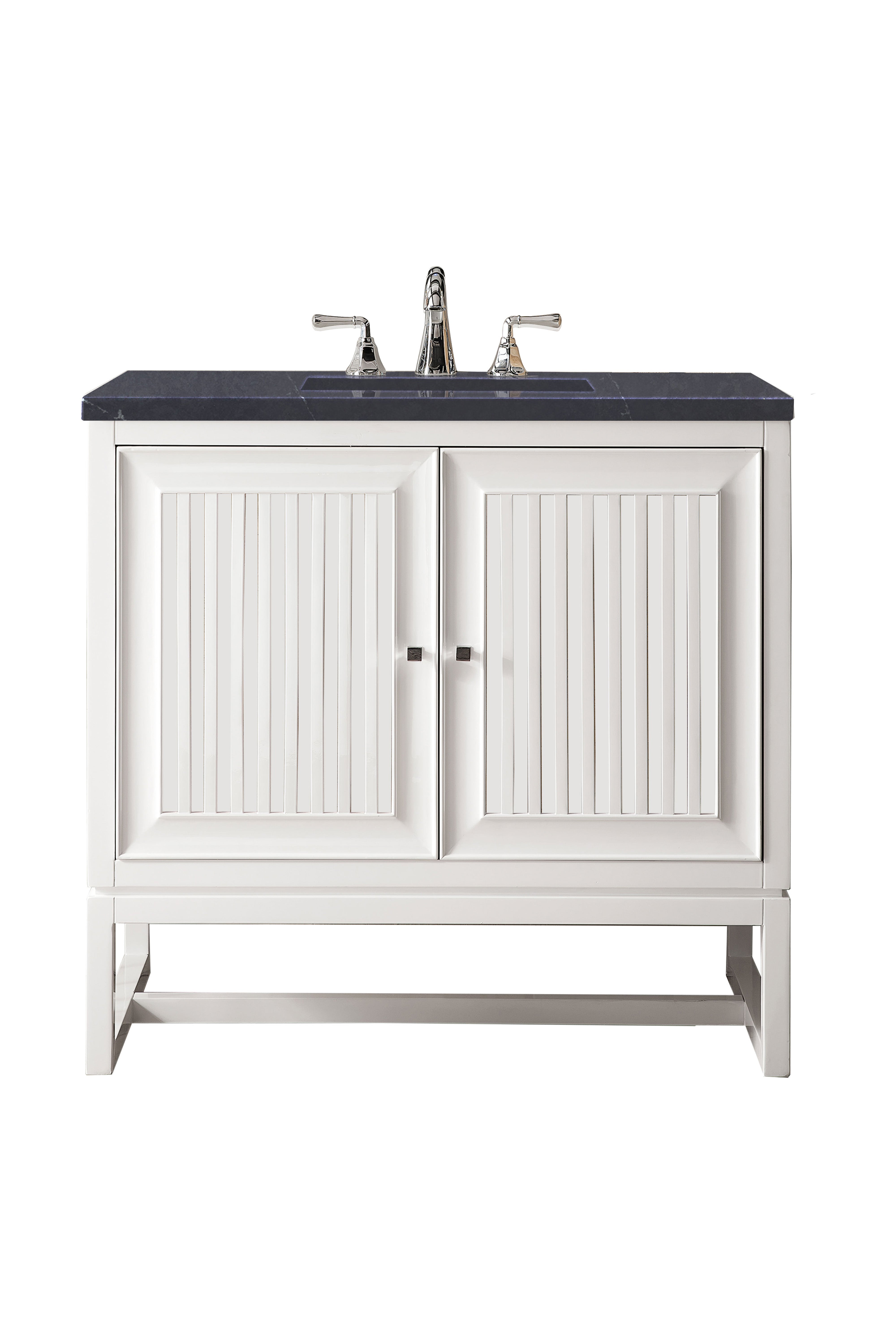 James Martin Vanities Athens 36" Single Vanity - Glossy White