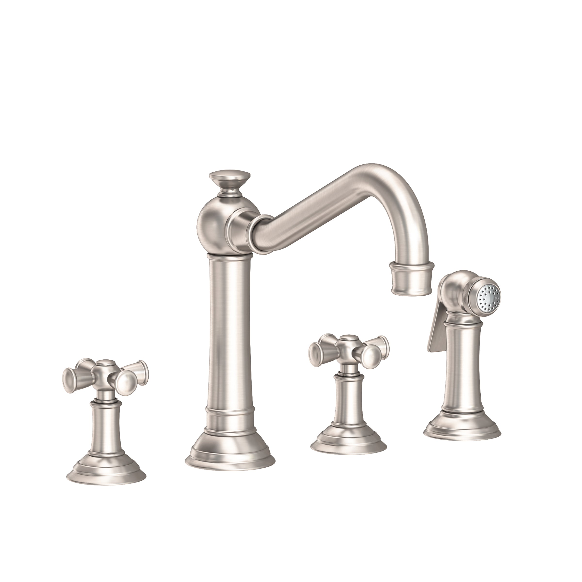 Newport Brass Jacobean Kitchen Faucet with Side Spray