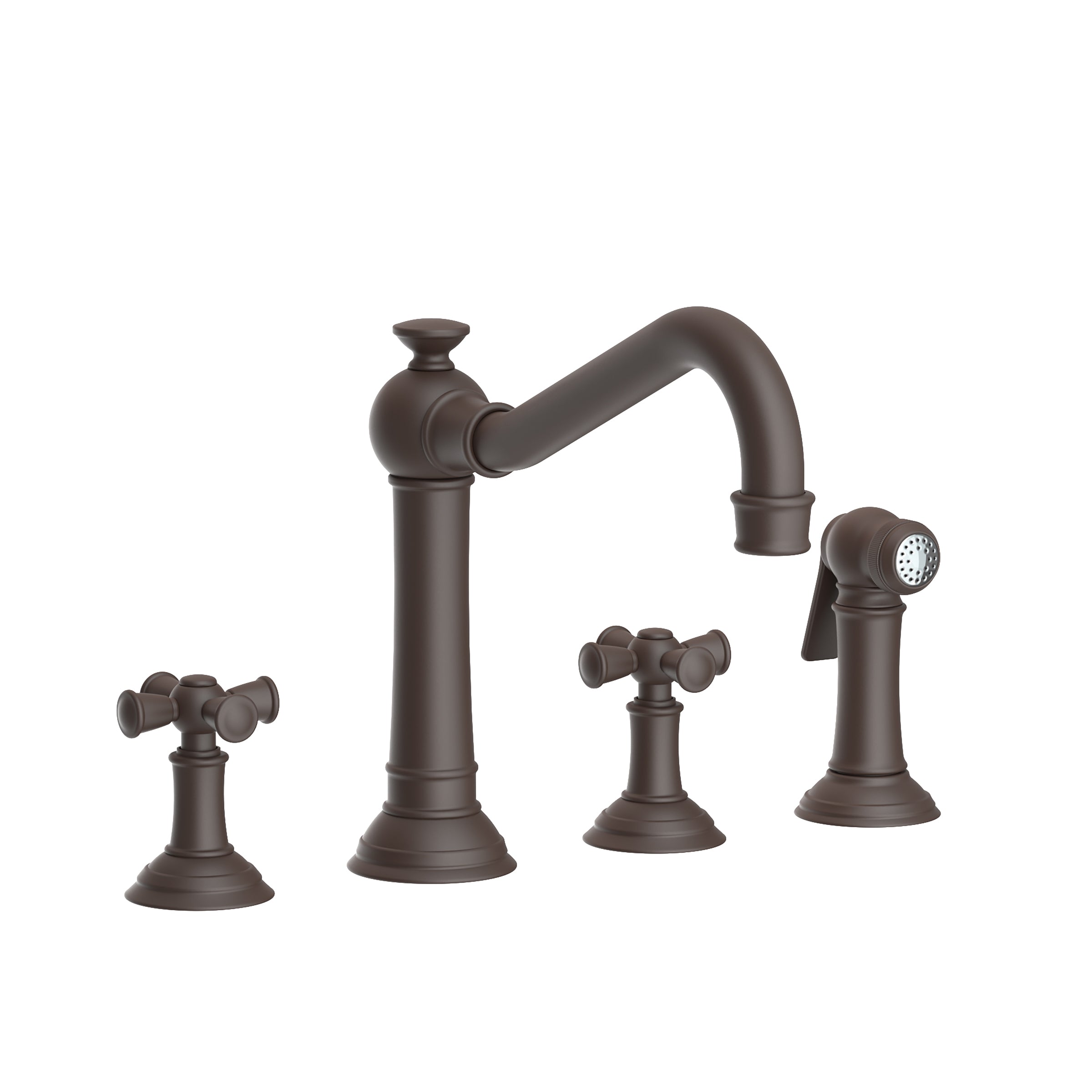 Newport Brass Jacobean Kitchen Faucet with Side Spray