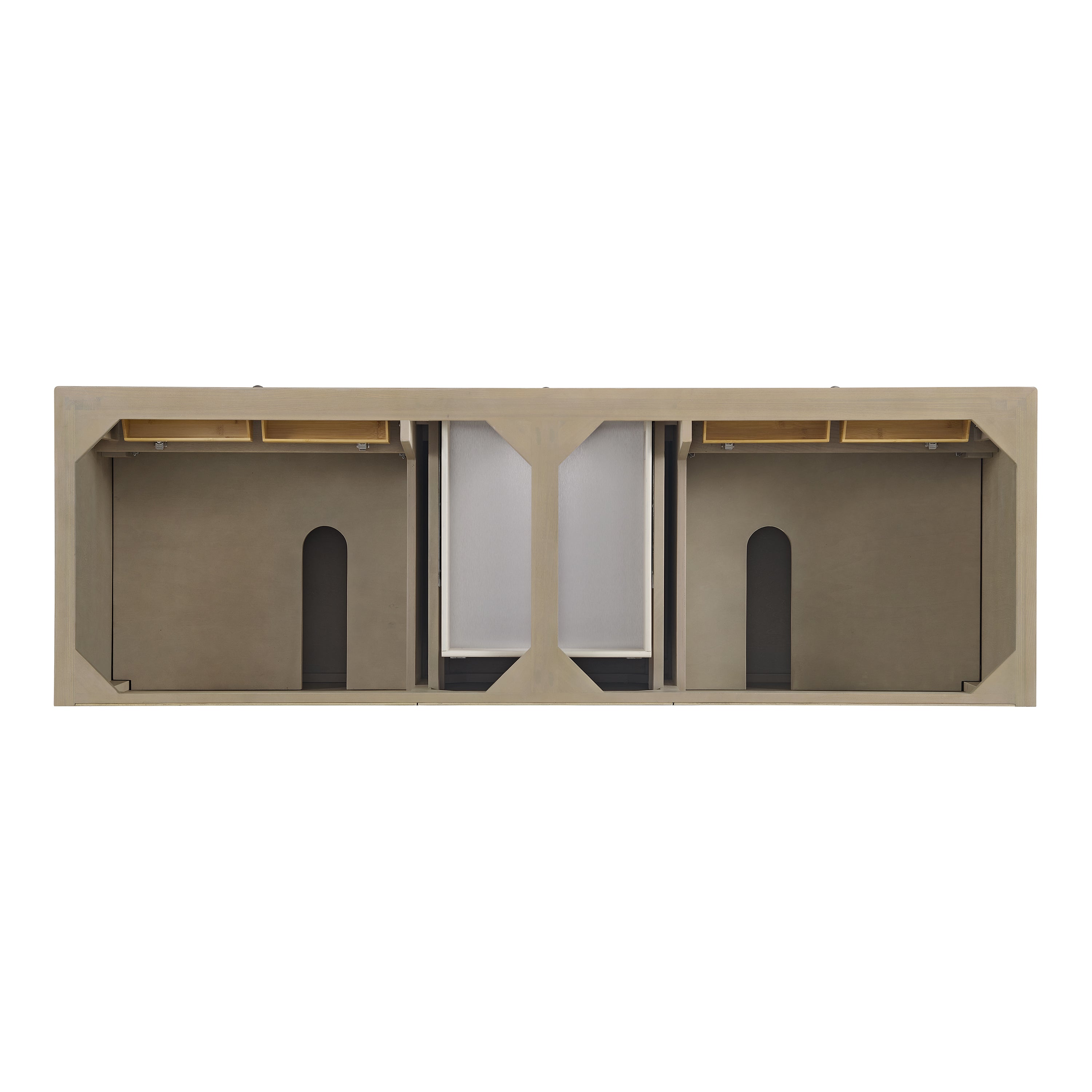 arctic fall solid surface top vanity