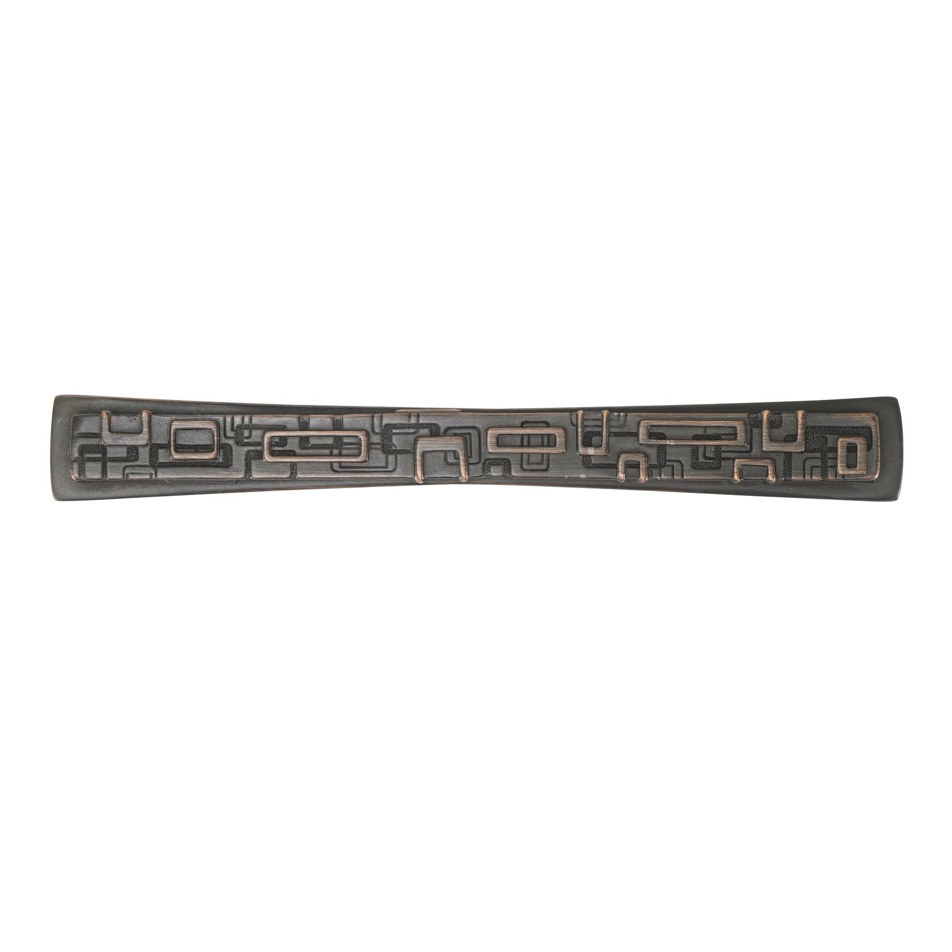 oil rub bronze pull