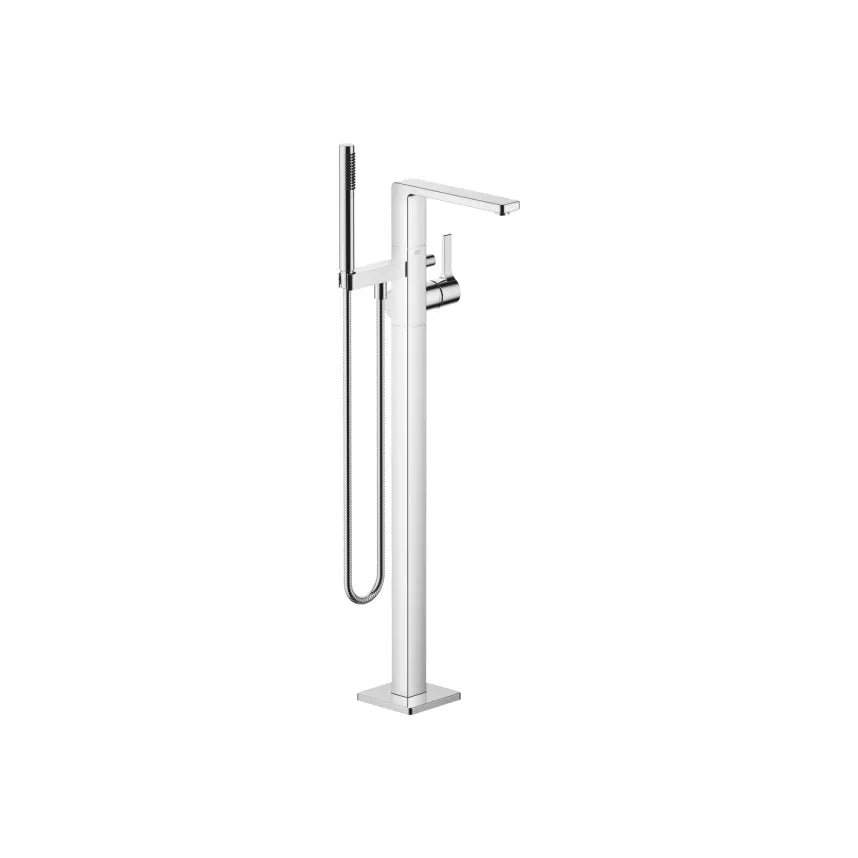 chrome lever tub mixer