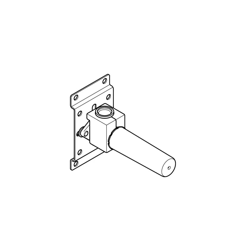 concealed wall elbow