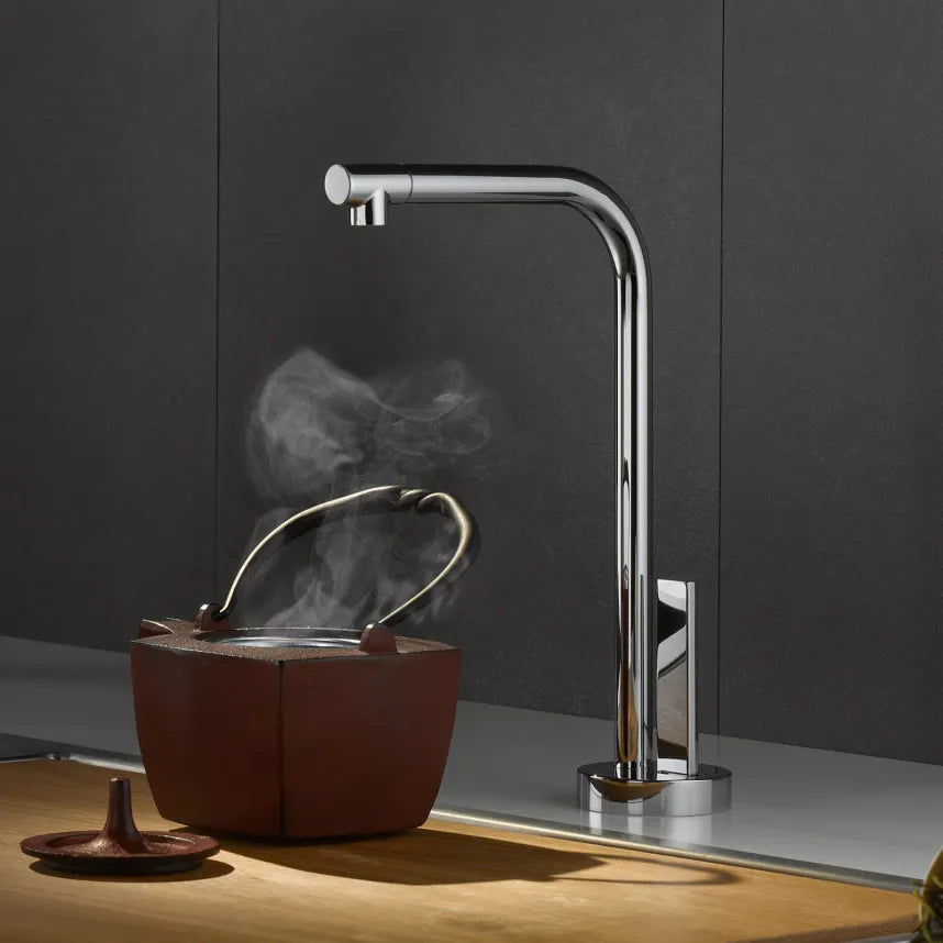 chrome water dispenser