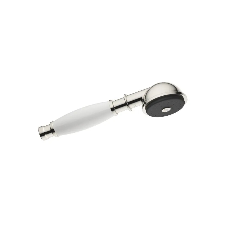 Dornbracht MADISON Metal Hand Shower with Porcelain (White) Handle
