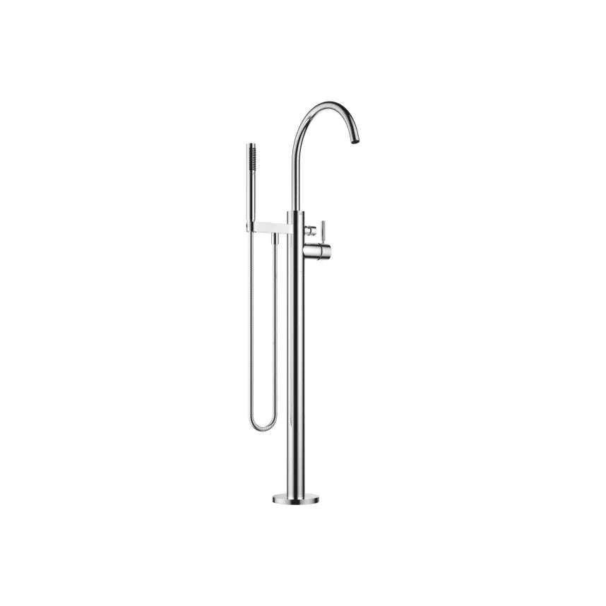 chrome lever tub mixer