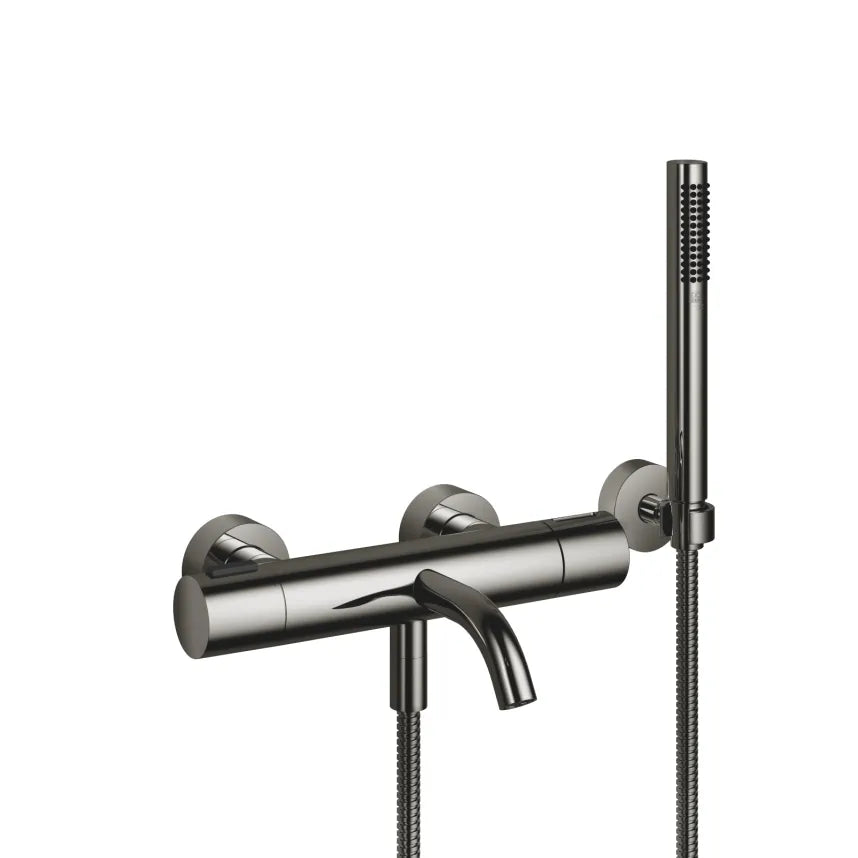 Dornbracht META Tub Thermostat for Wall-Mounted Installation with Hand Shower Set