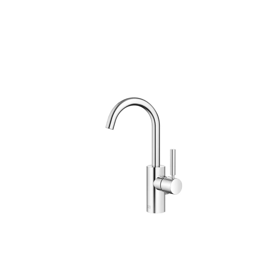 chrome lavatory mixer