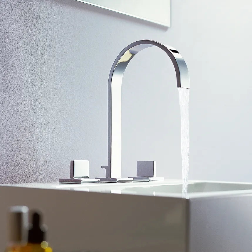 Dornbracht MEM Three-Hole Lavatory Mixer with Drain