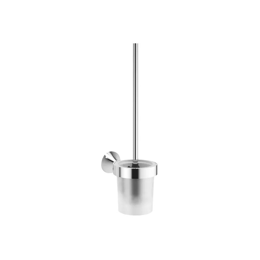 chrome toilet brush