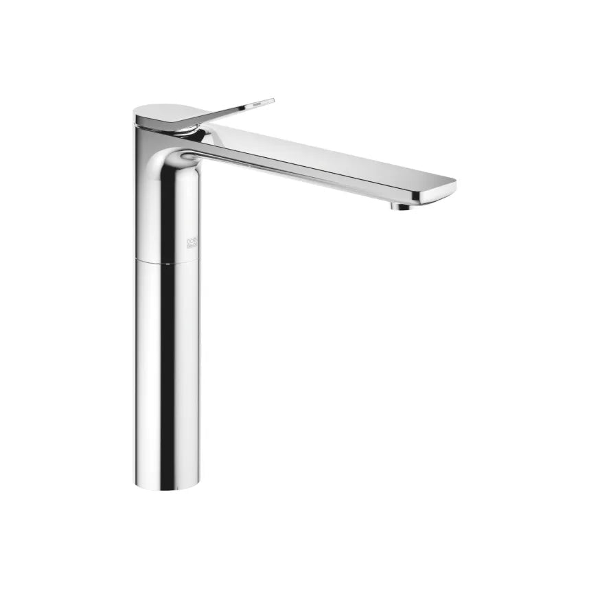 chrome lavatory mixer