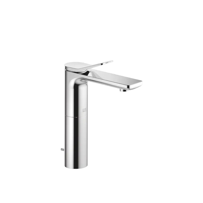chrome lavatory mixer