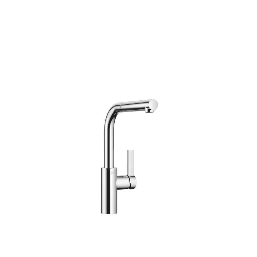 chrome single lever mixer