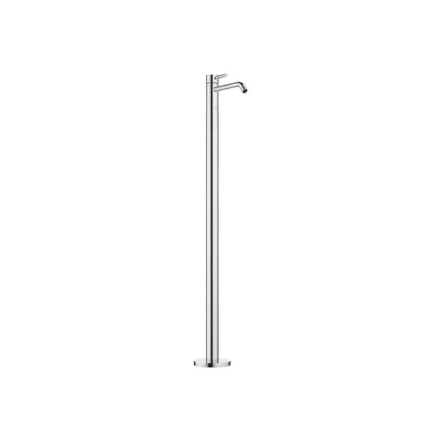 chrome lavatory mixer
