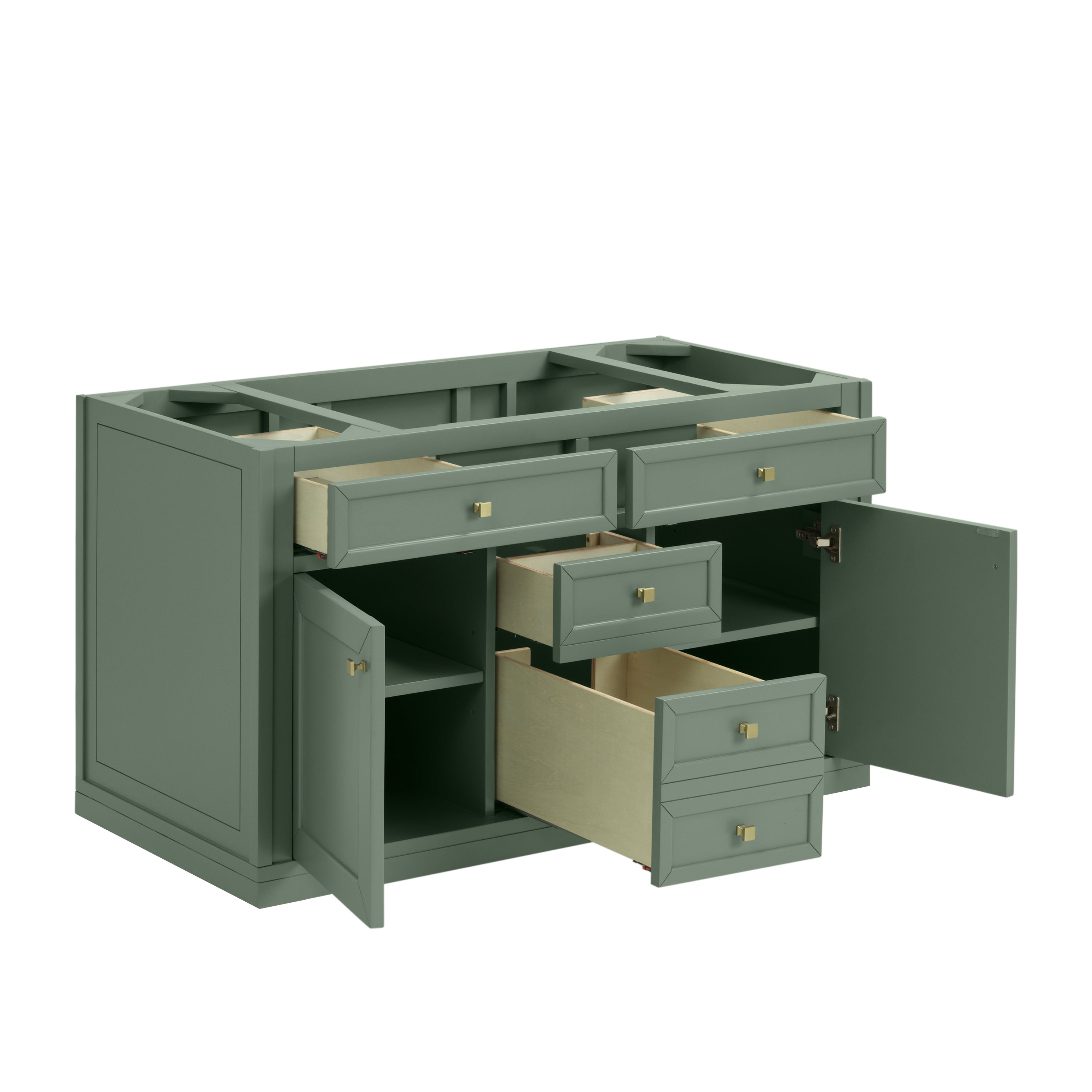 smokey celadon vanity