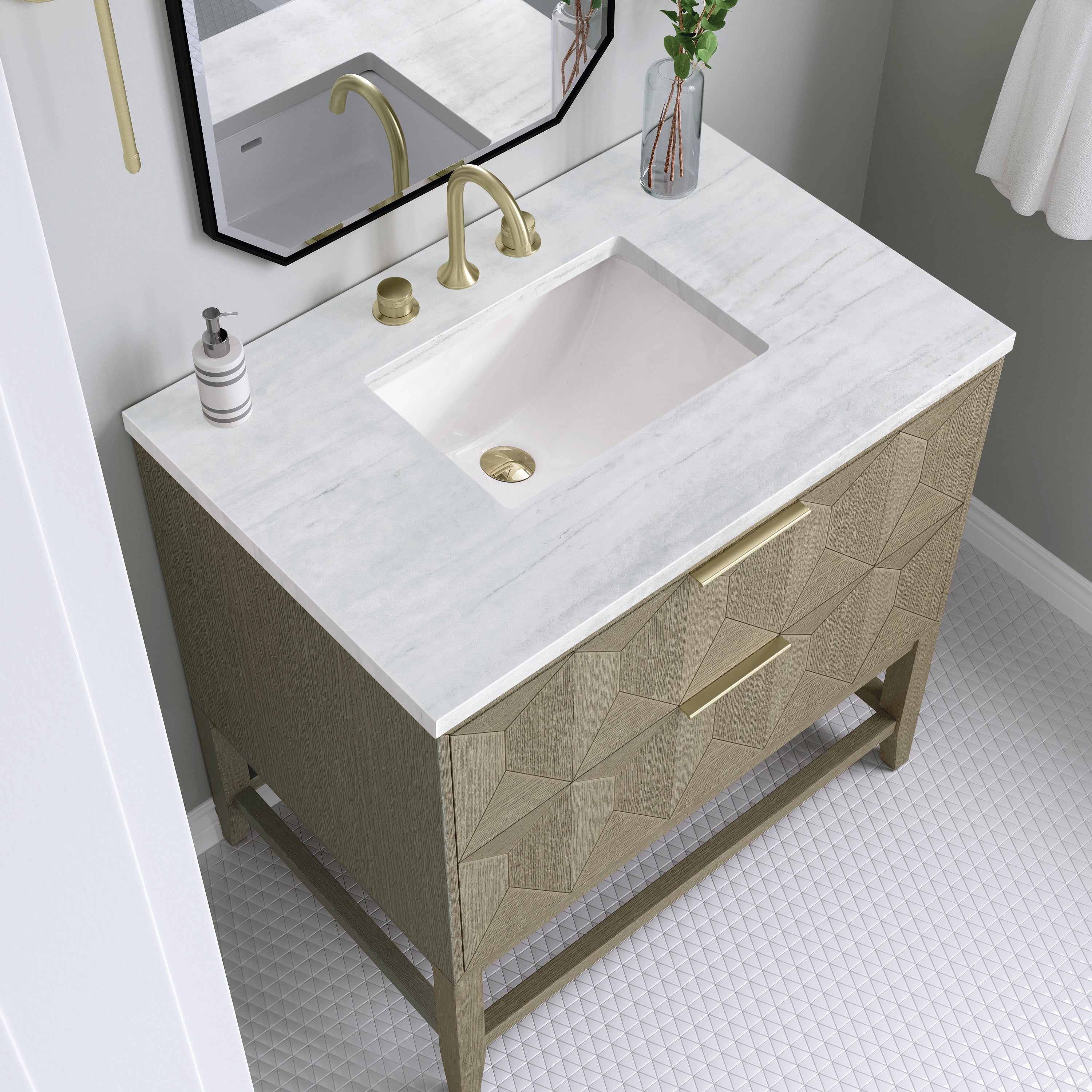 arctic fall top vanity