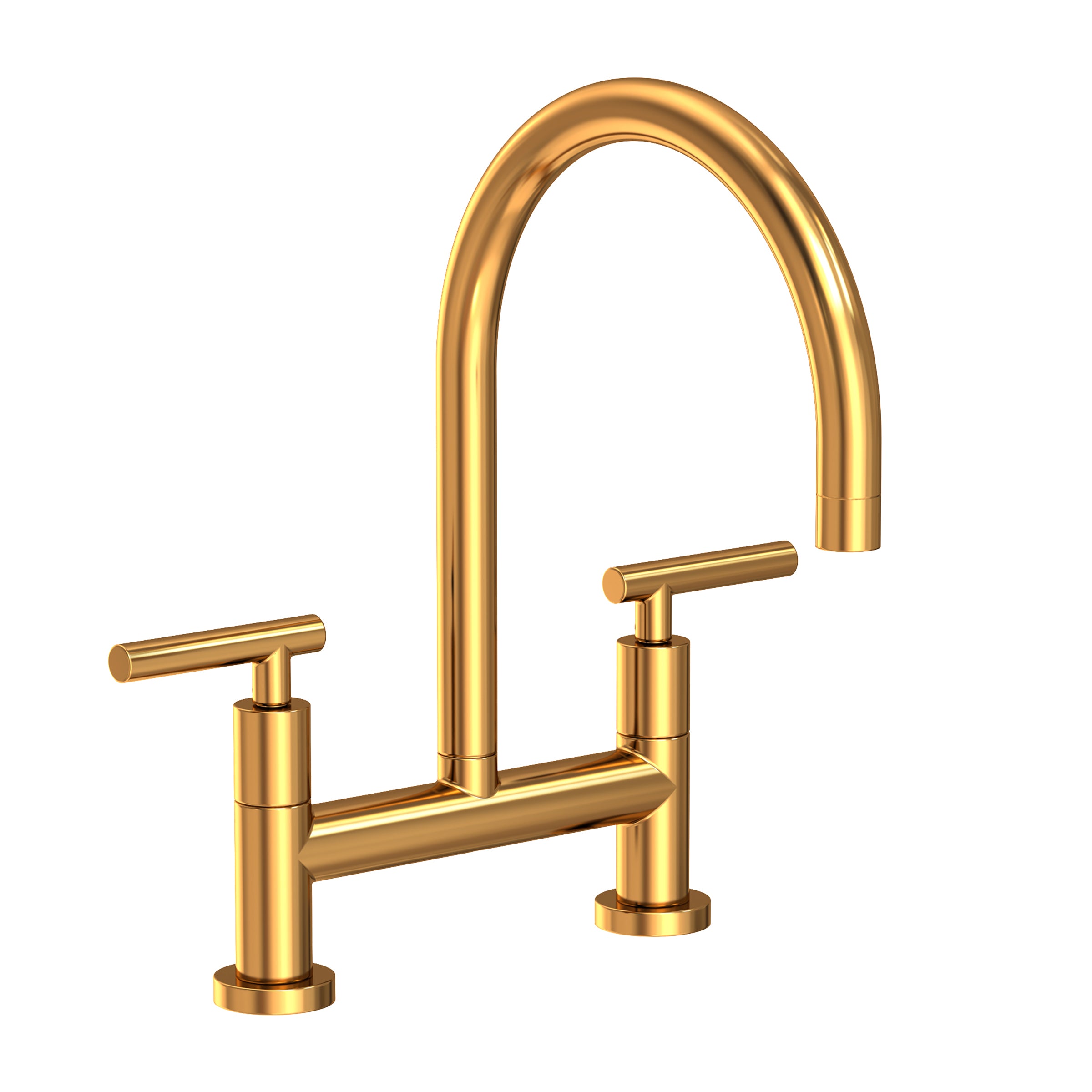 Newport Brass East Linear Kitchen Bridge Faucet
